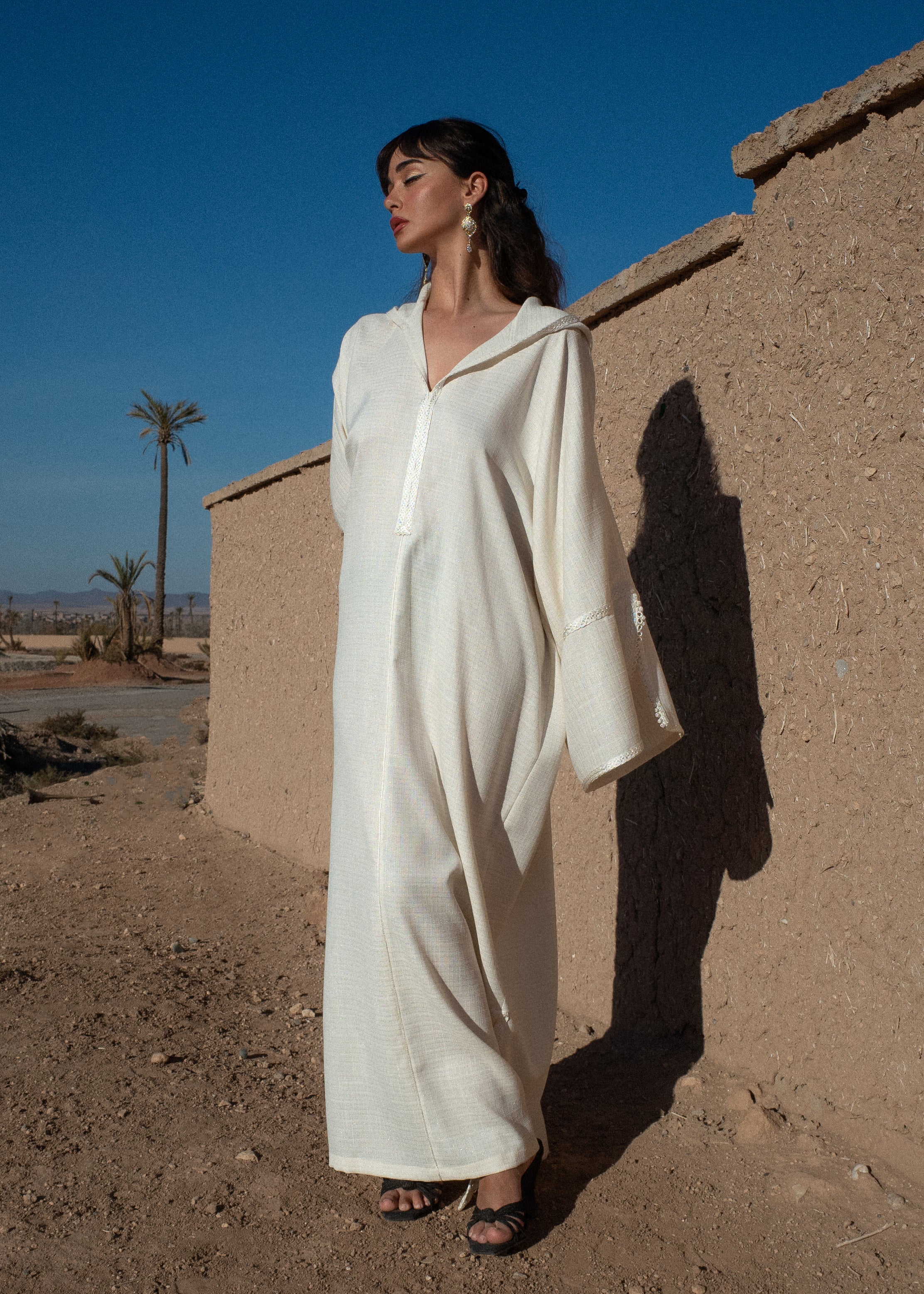 JEHAN LINEN JALABIYA