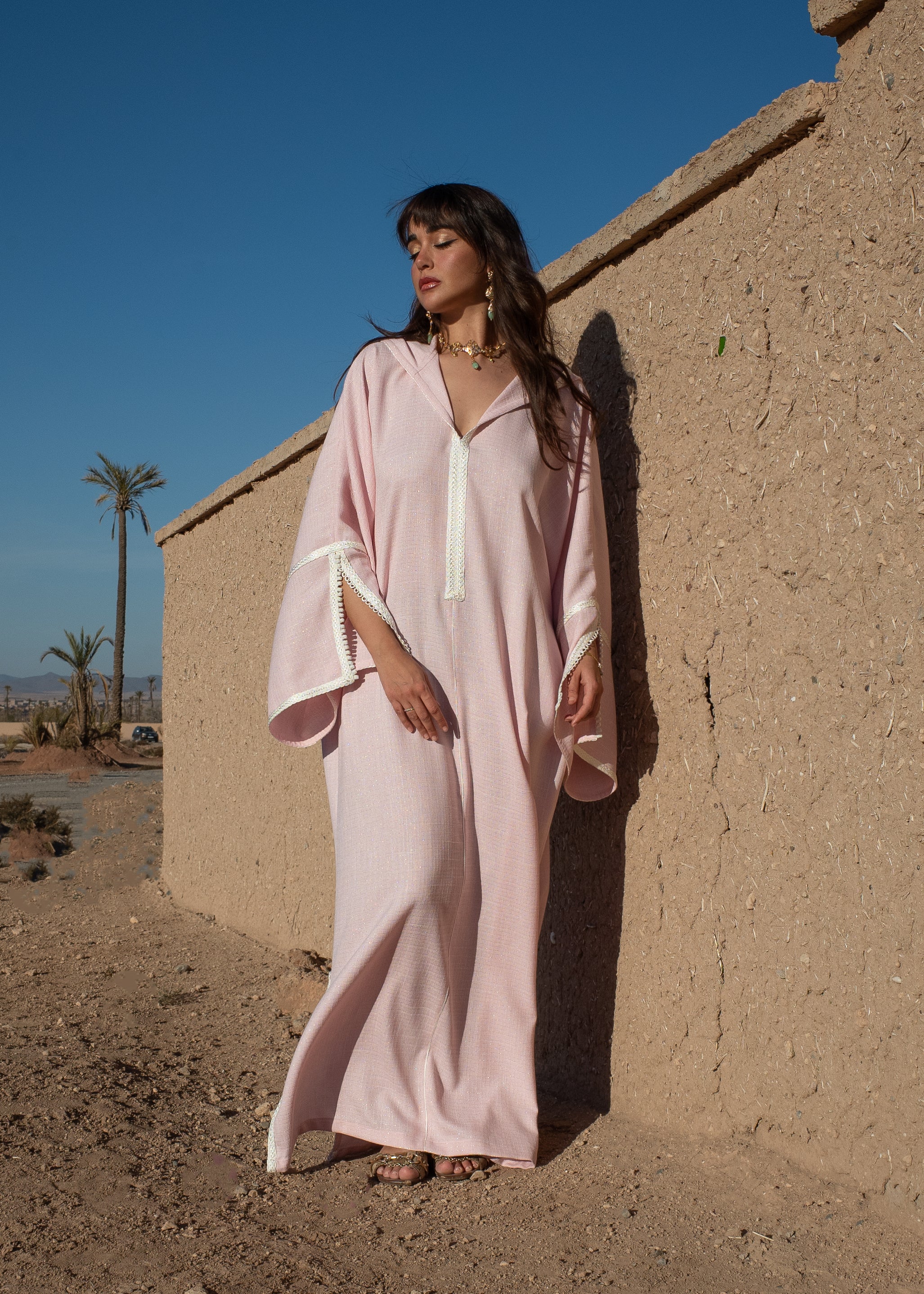JEHAN LINEN JALABIYA