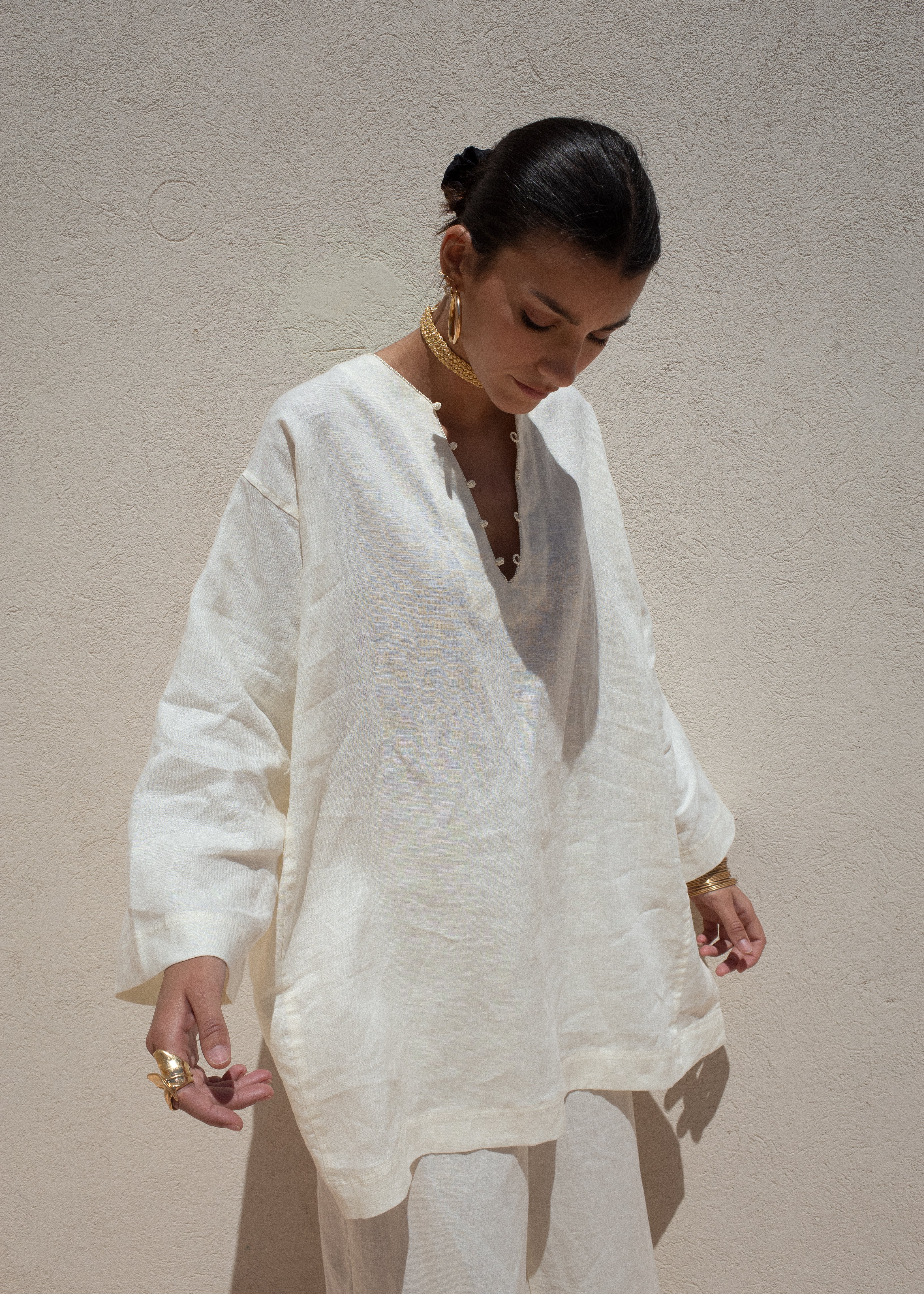 BAKHTA & BIDA LINEN MATCHING SET
