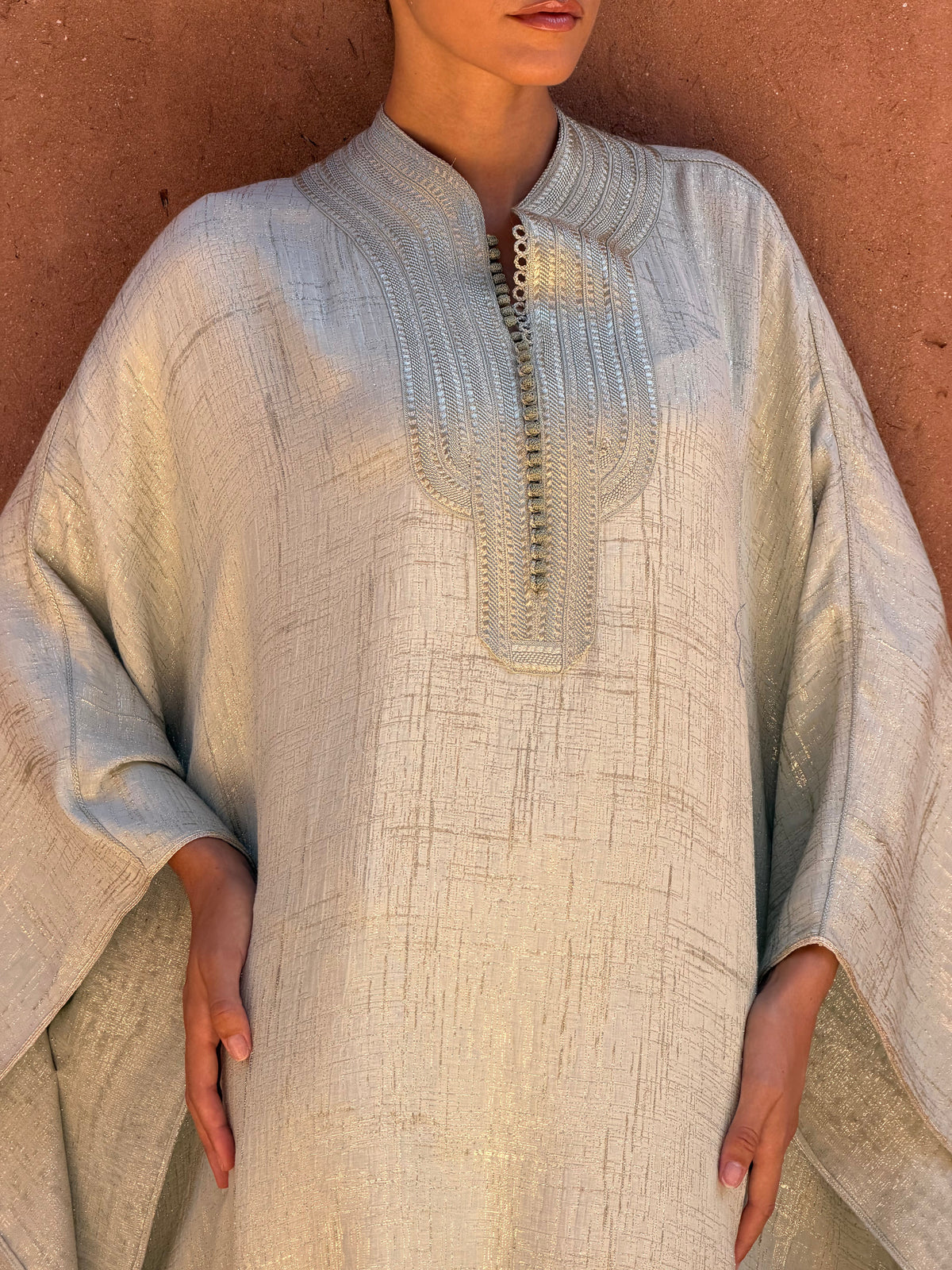 Almas Oversized Viscose Kaftan by Moroccan Touch