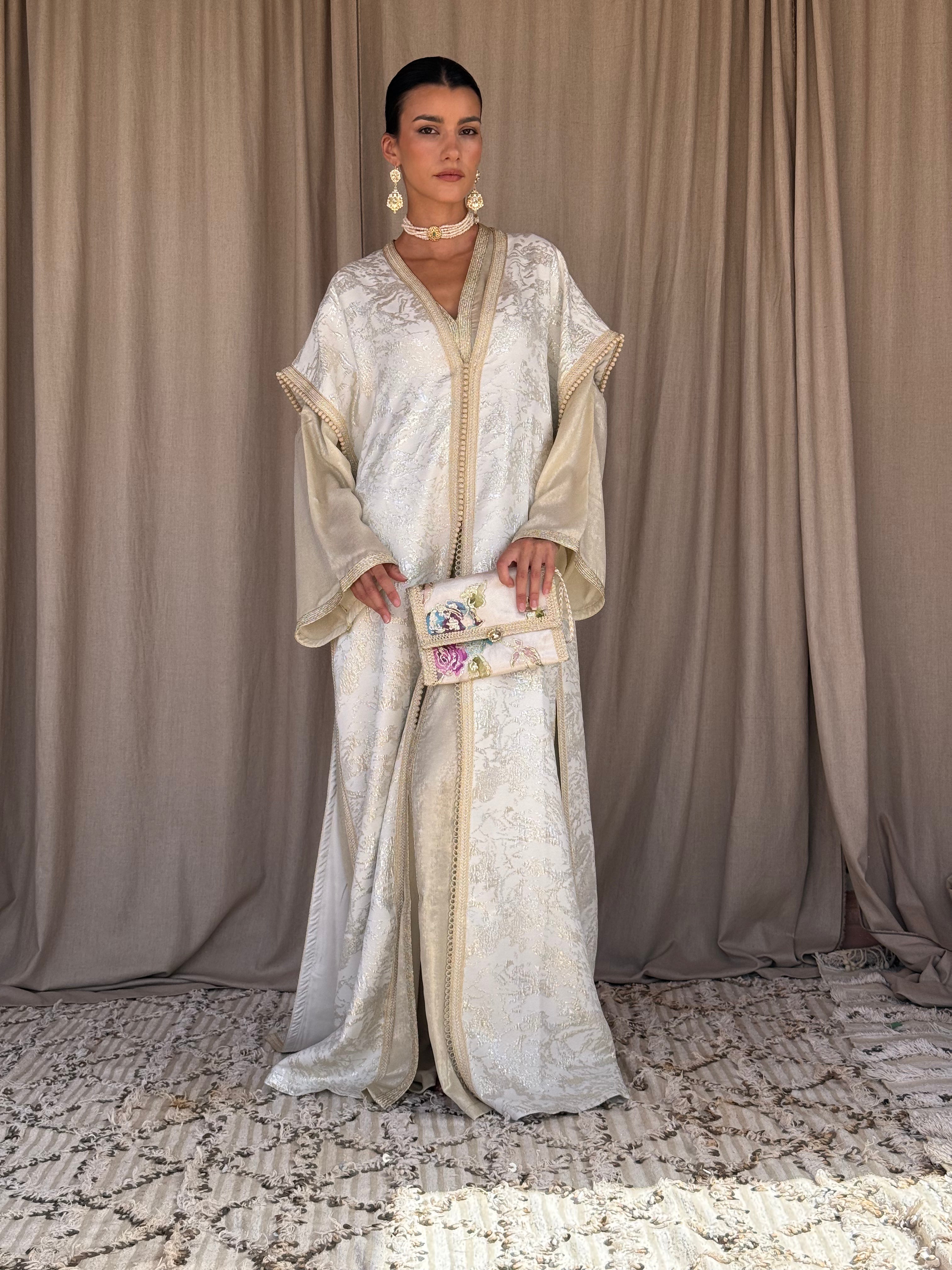 Anbar Two-Piece Kaftan by Moroccan Touch
