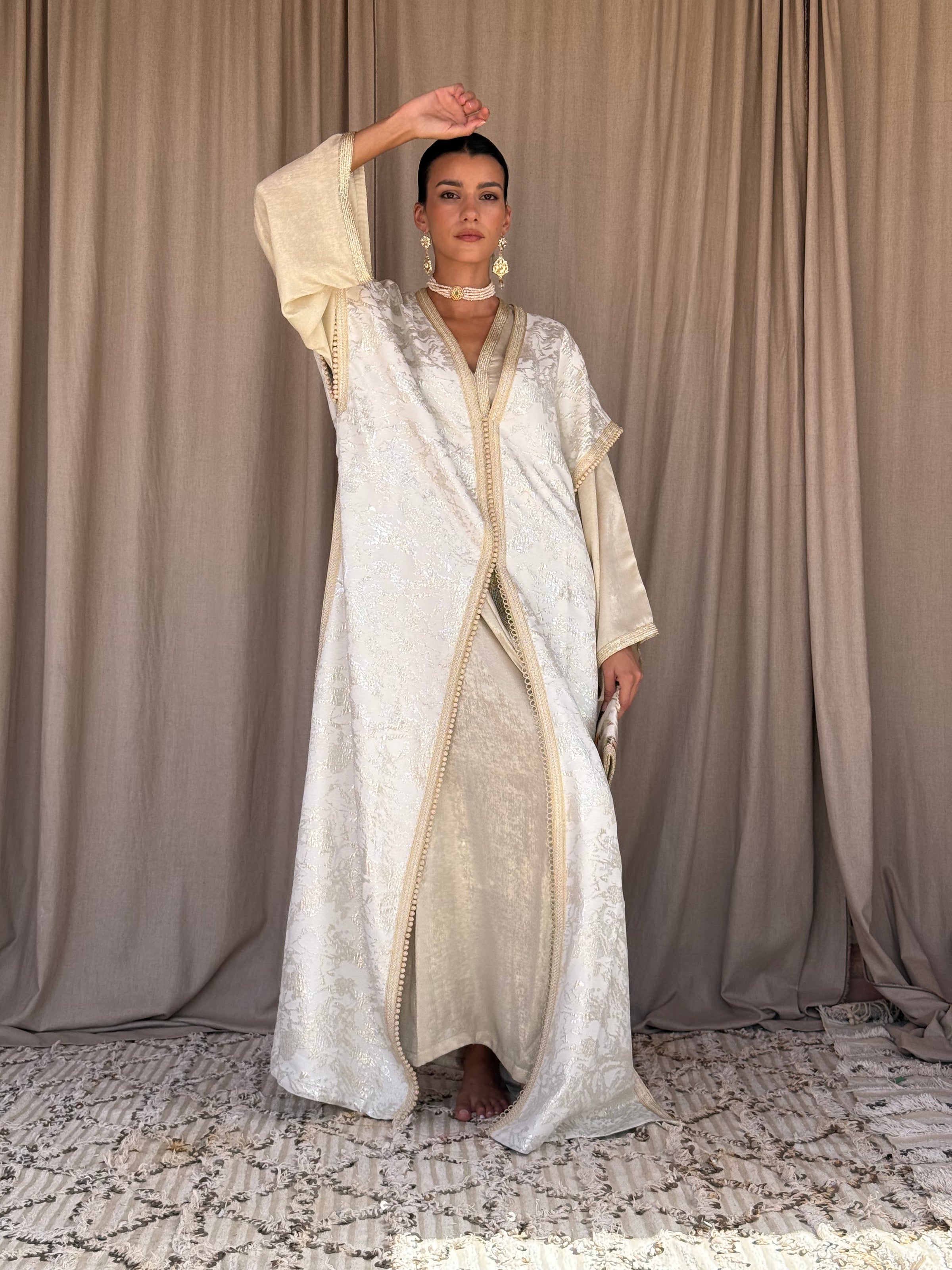 Anbar Two-Piece Kaftan by Moroccan Touch