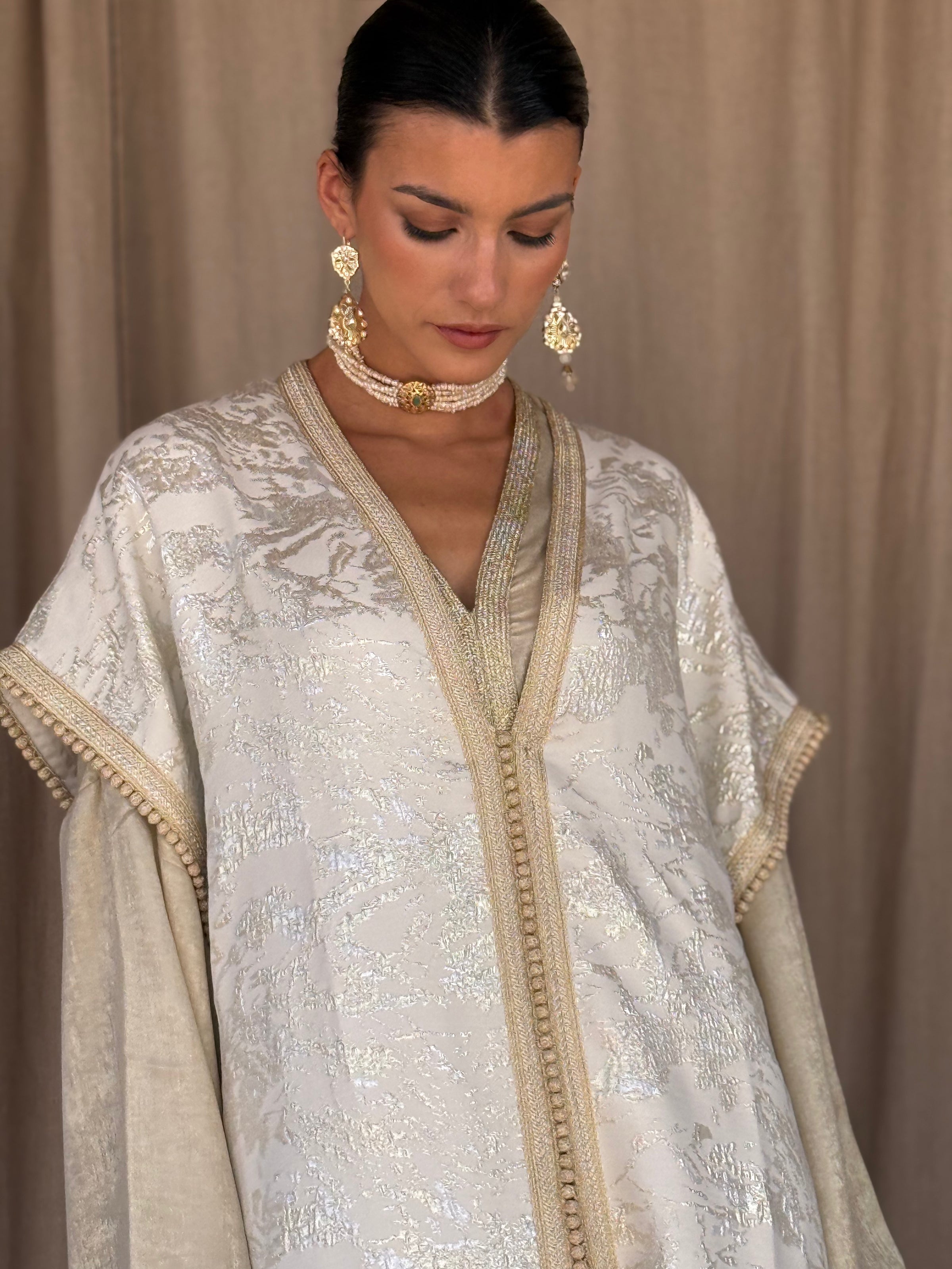 Anbar Two-Piece Kaftan by Moroccan Touch