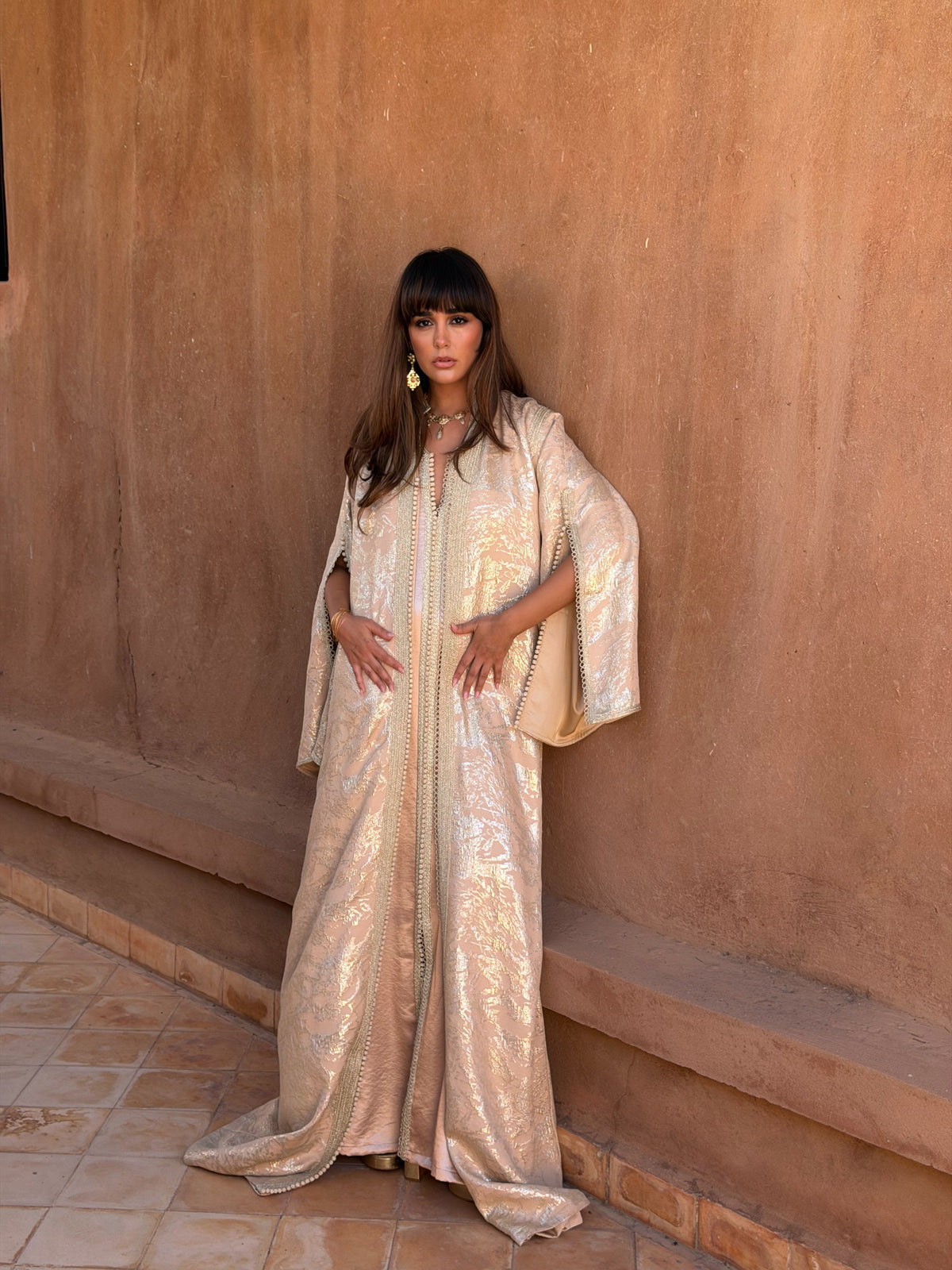 Asrar Two-Piece Kaftan by Moroccan Touch