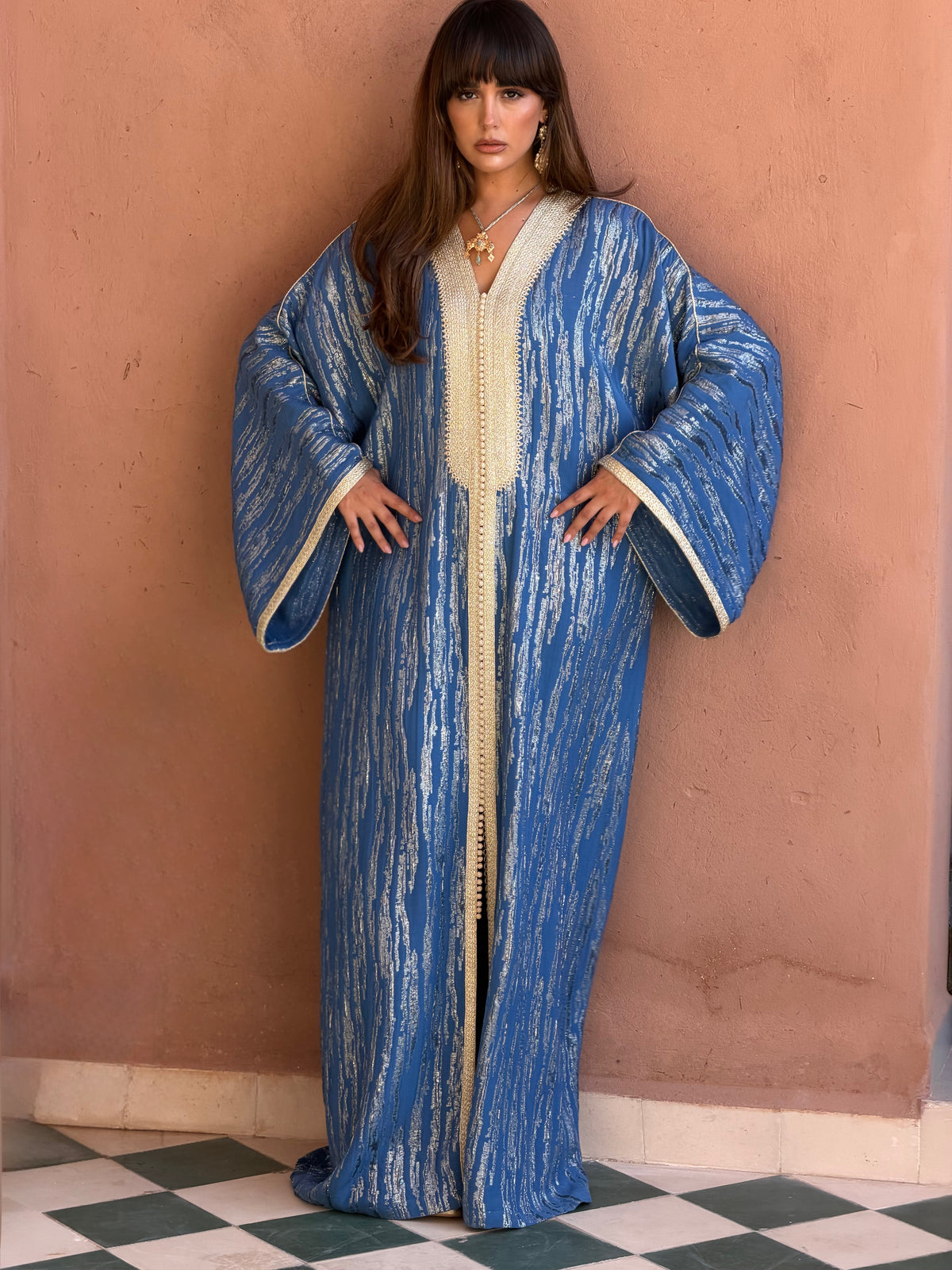 Athira Viscose Kaftan by Moroccan Touch