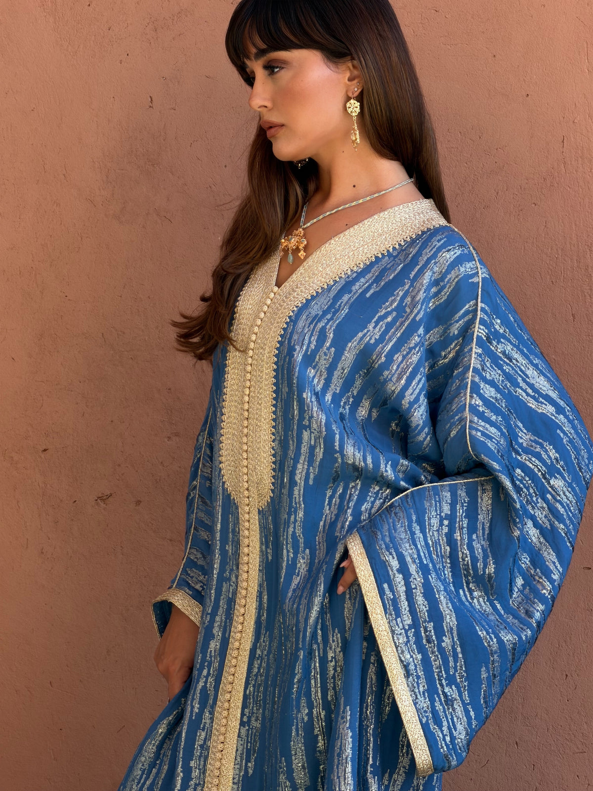 Athira Viscose Kaftan by Moroccan Touch