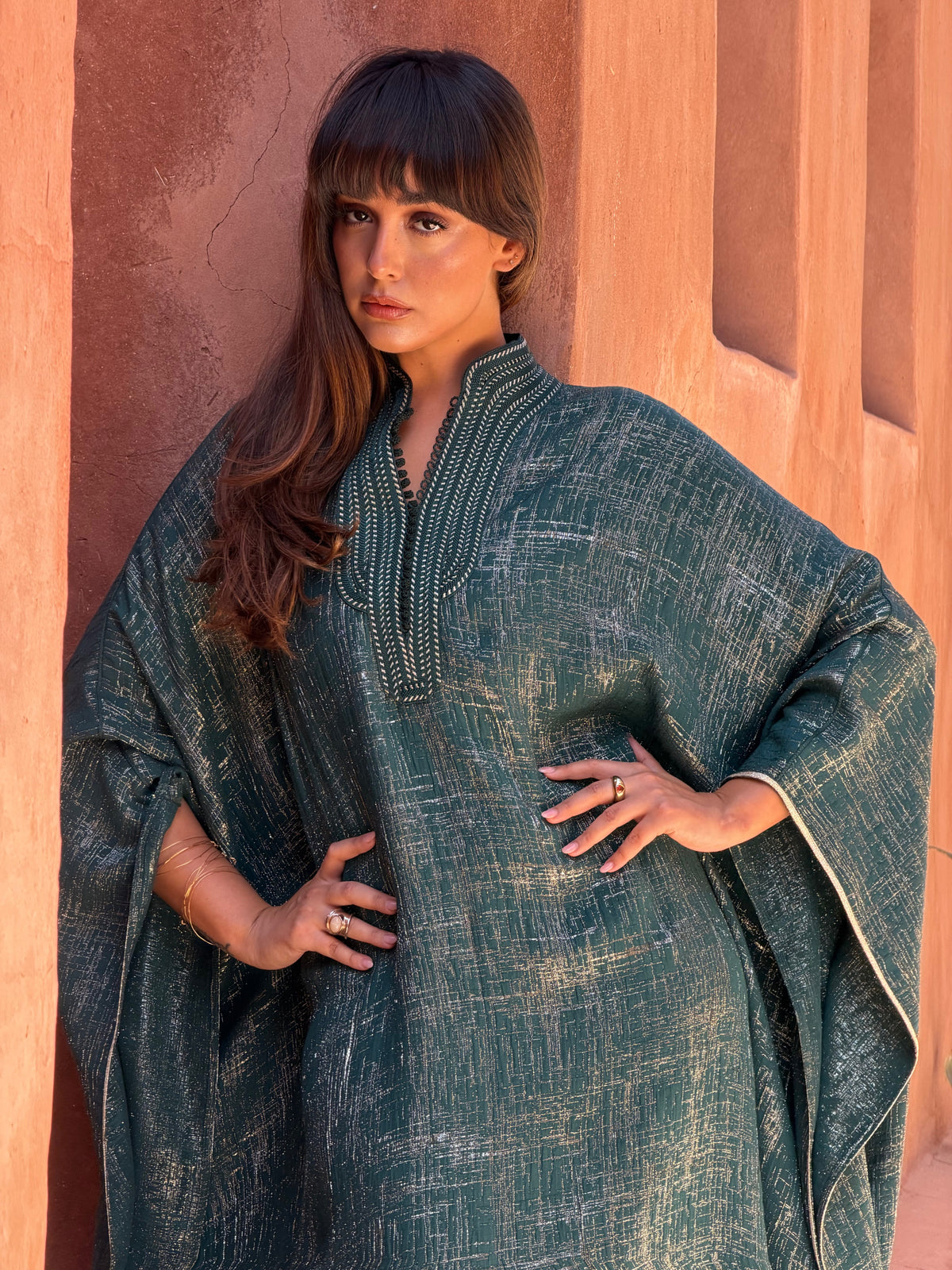 Aziza Viscose Kaftan by Moroccan Touch