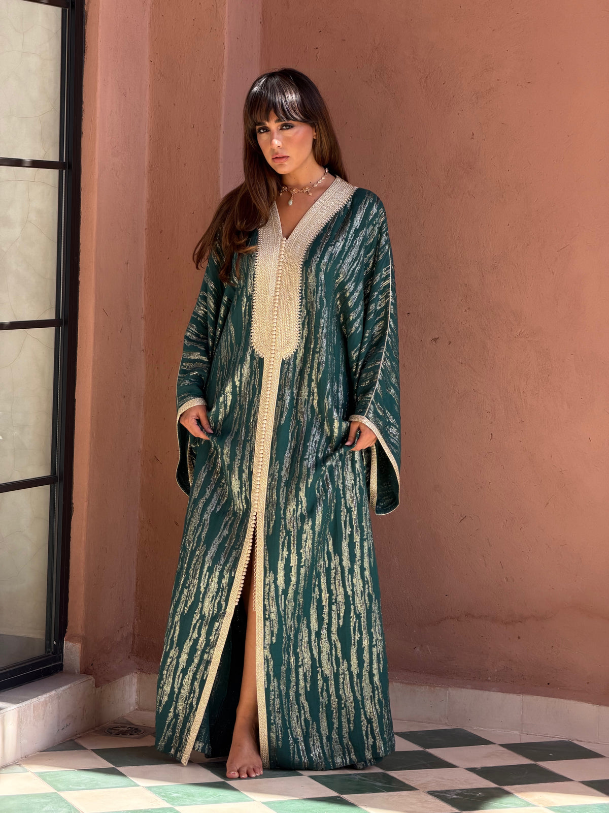 Balsam Viscose Kaftan by Moroccan Touch