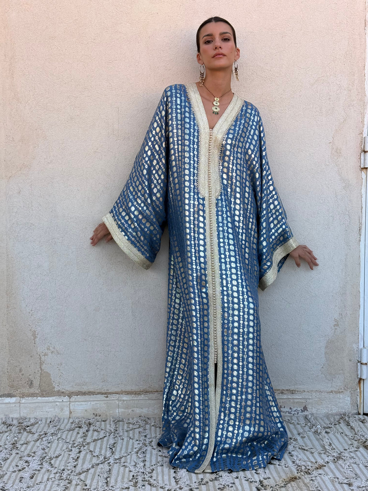 Hafsa Viscose Kaftan by Moroccan Touch