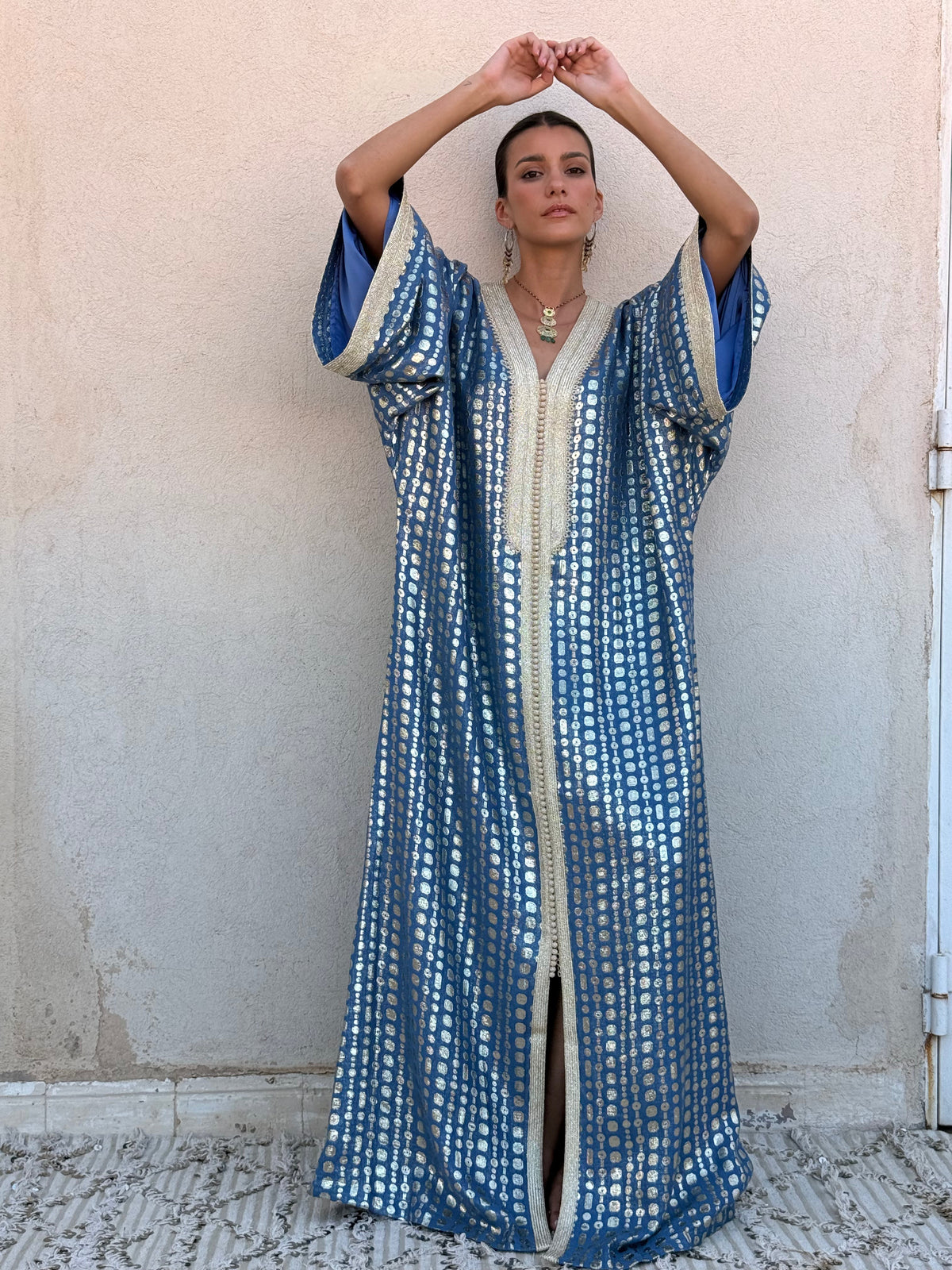 Hafsa Viscose Kaftan by Moroccan Touch