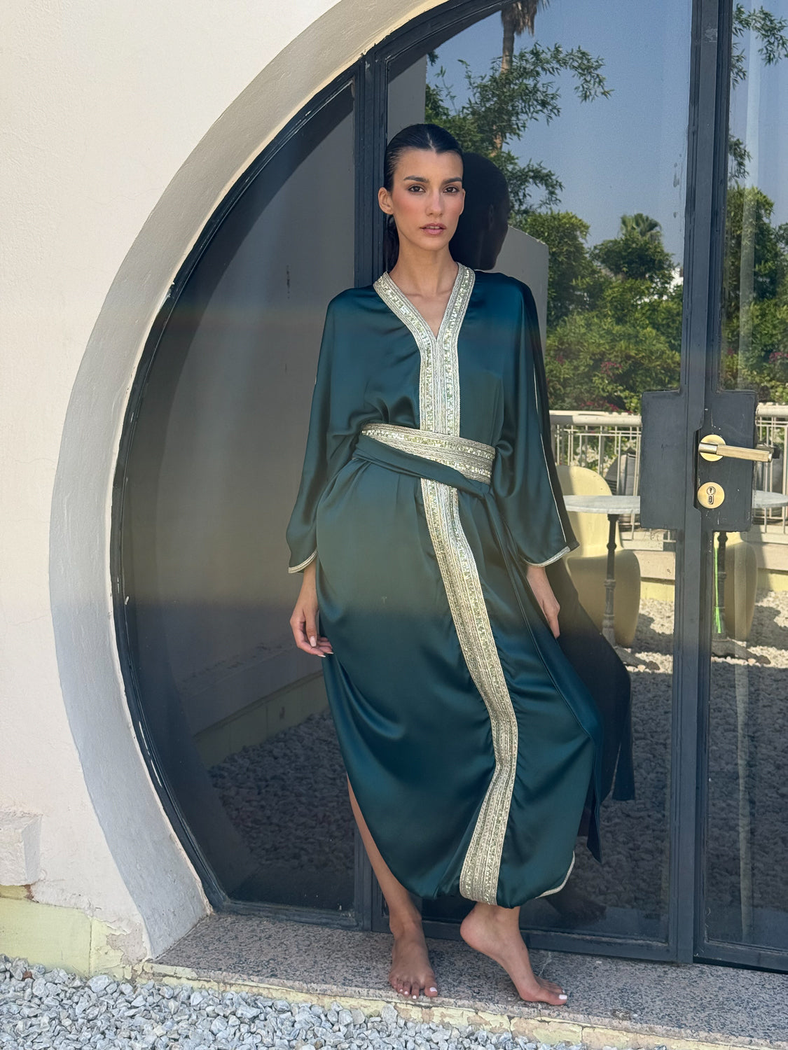 ZAHARA SILK JUMPSUIT