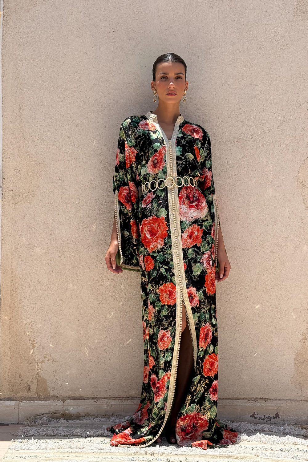 WARD SILK KAFTAN