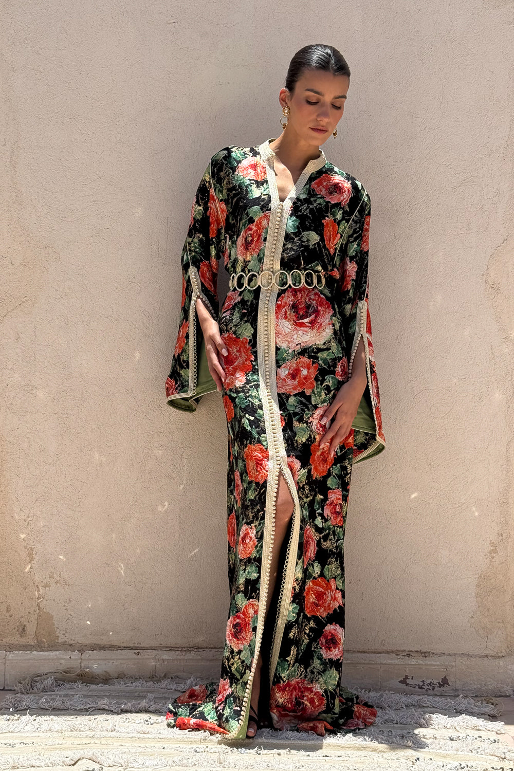 WARD SILK KAFTAN