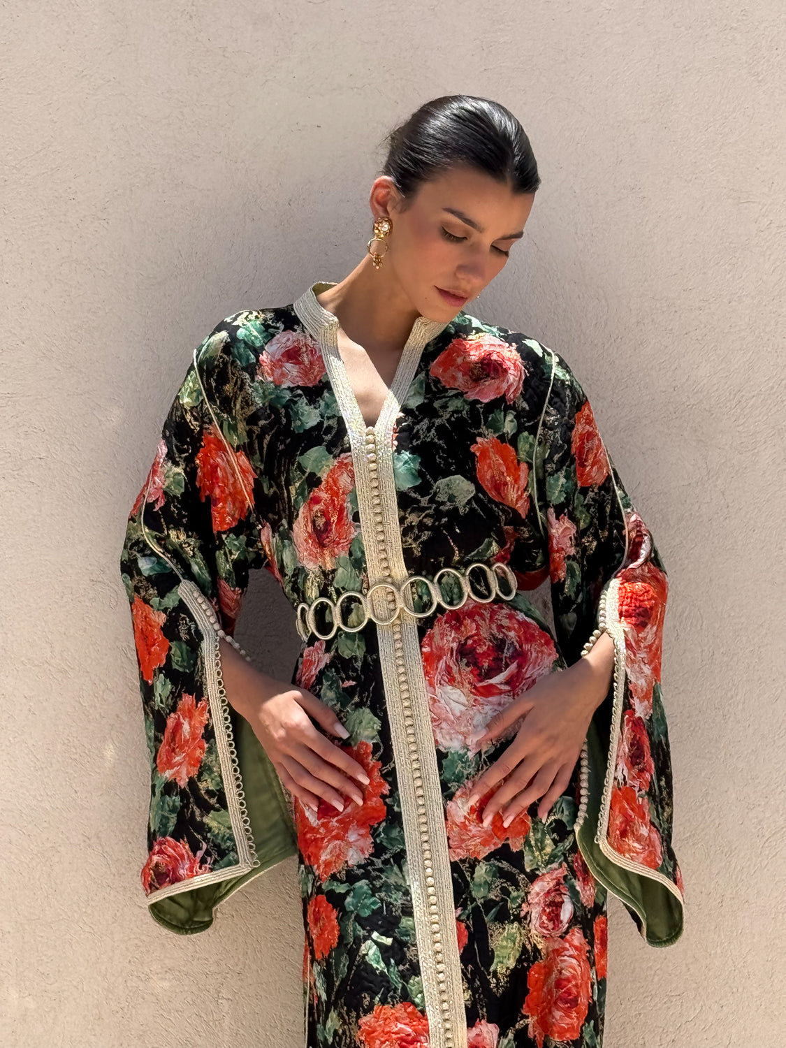 WARD SILK KAFTAN