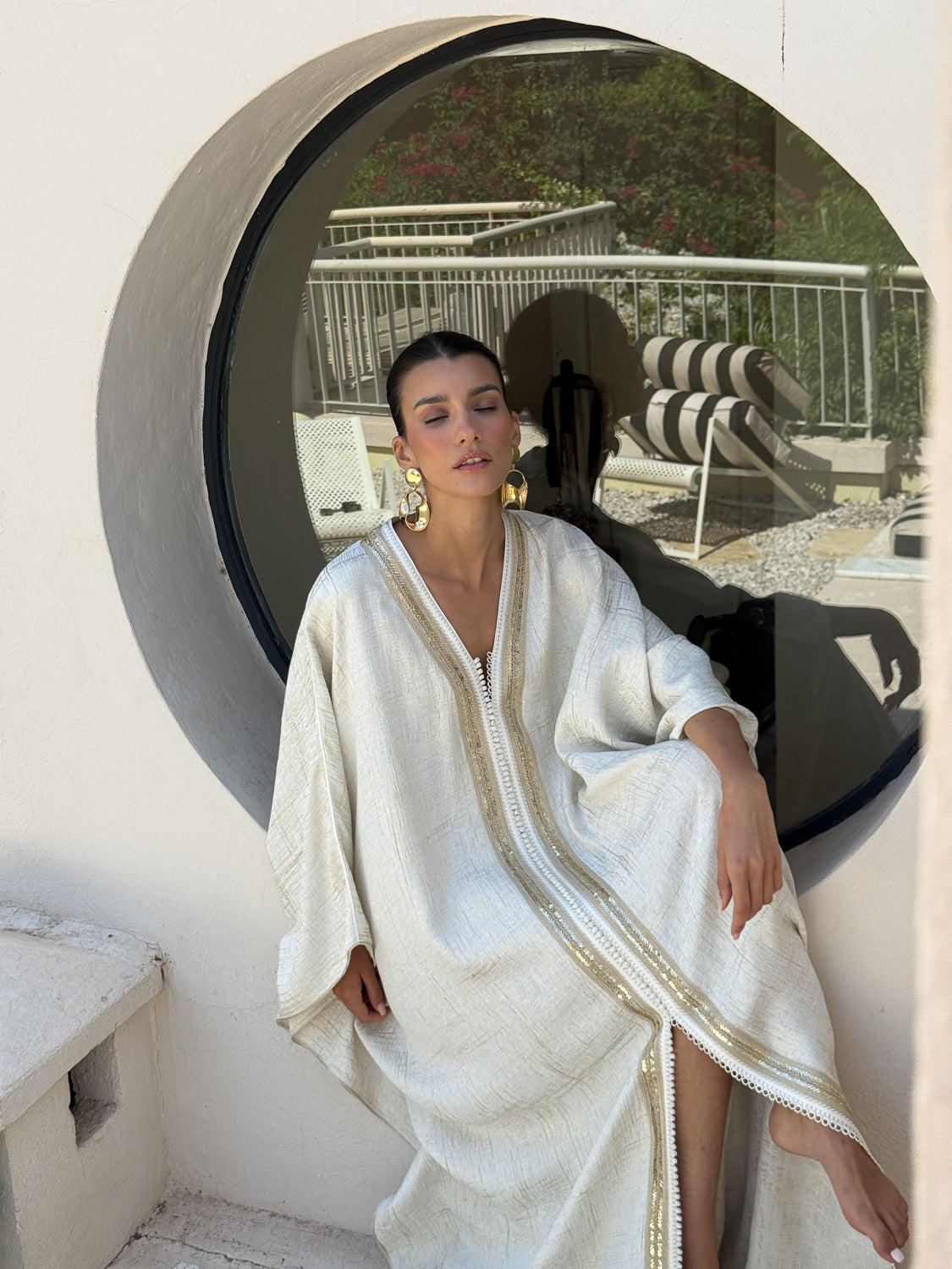 CHAKOURA OVERSIZED KAFTAN