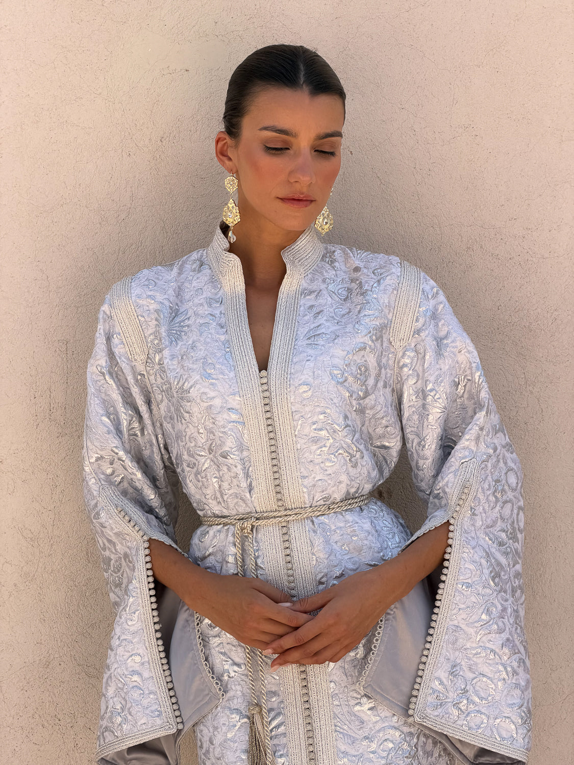 BARIRA SILK BROCADE KAFTAN