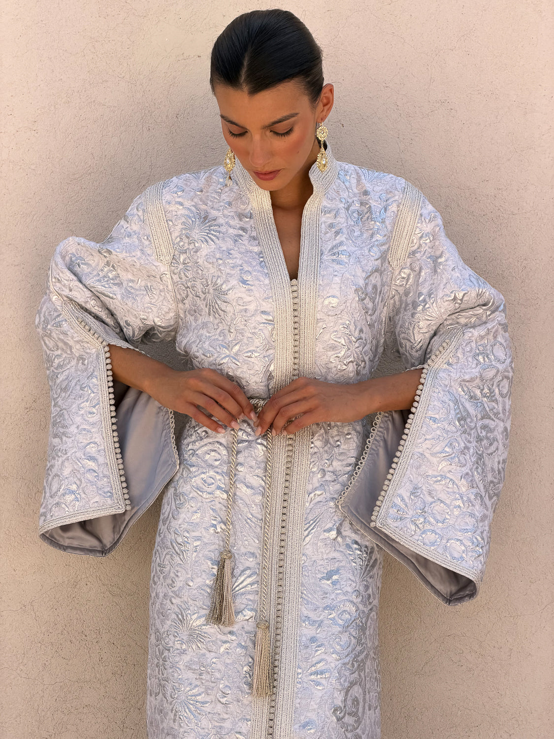 BARIRA SILK BROCADE KAFTAN