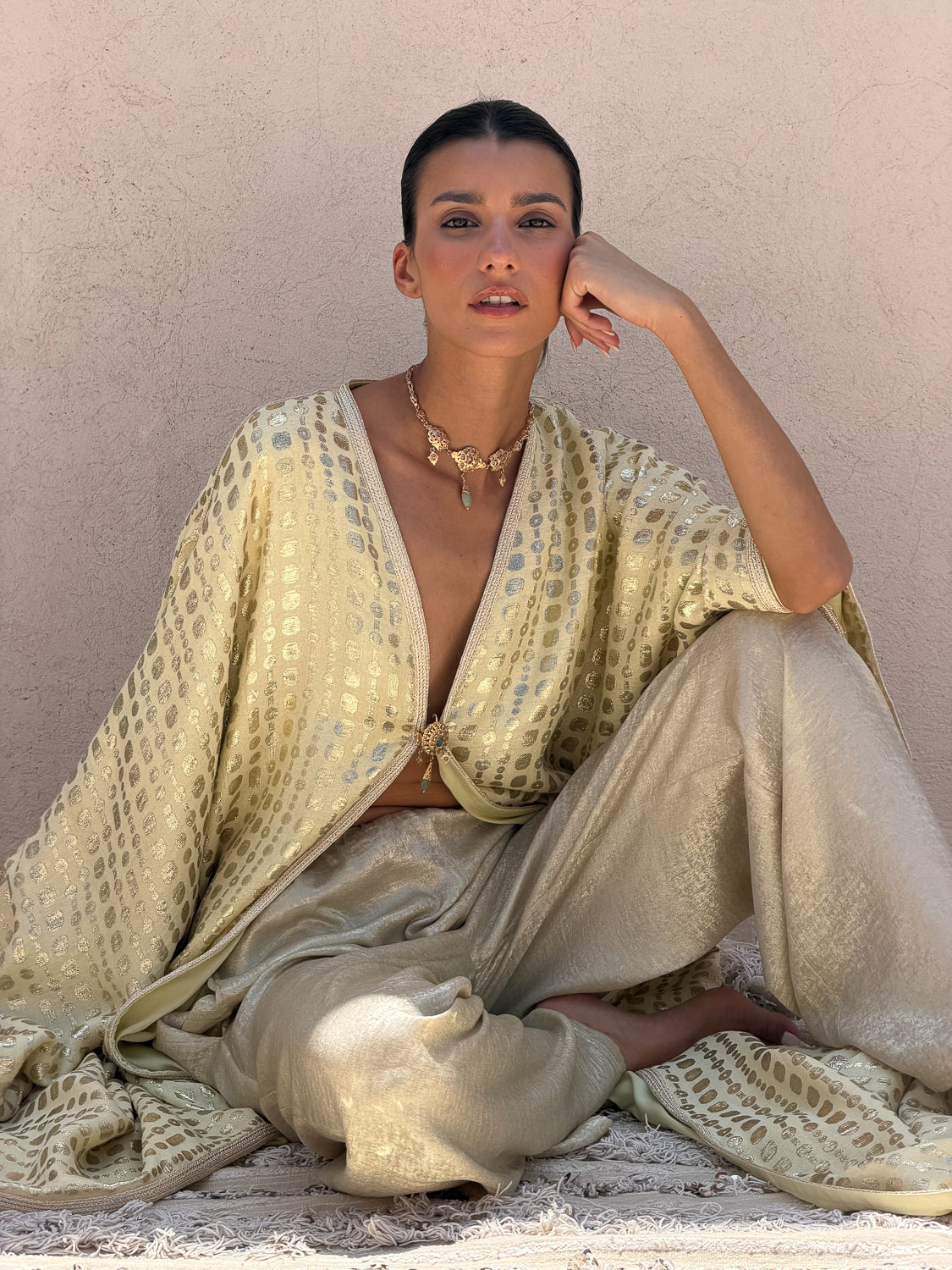 SHEMSA MATCHING SET KAFTAN