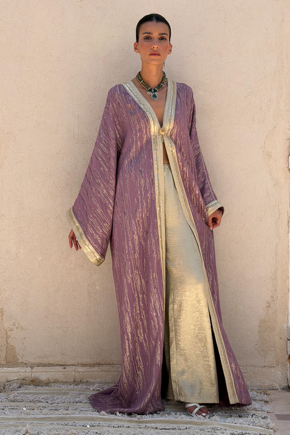 AKRI MATCHING SET KAFTAN