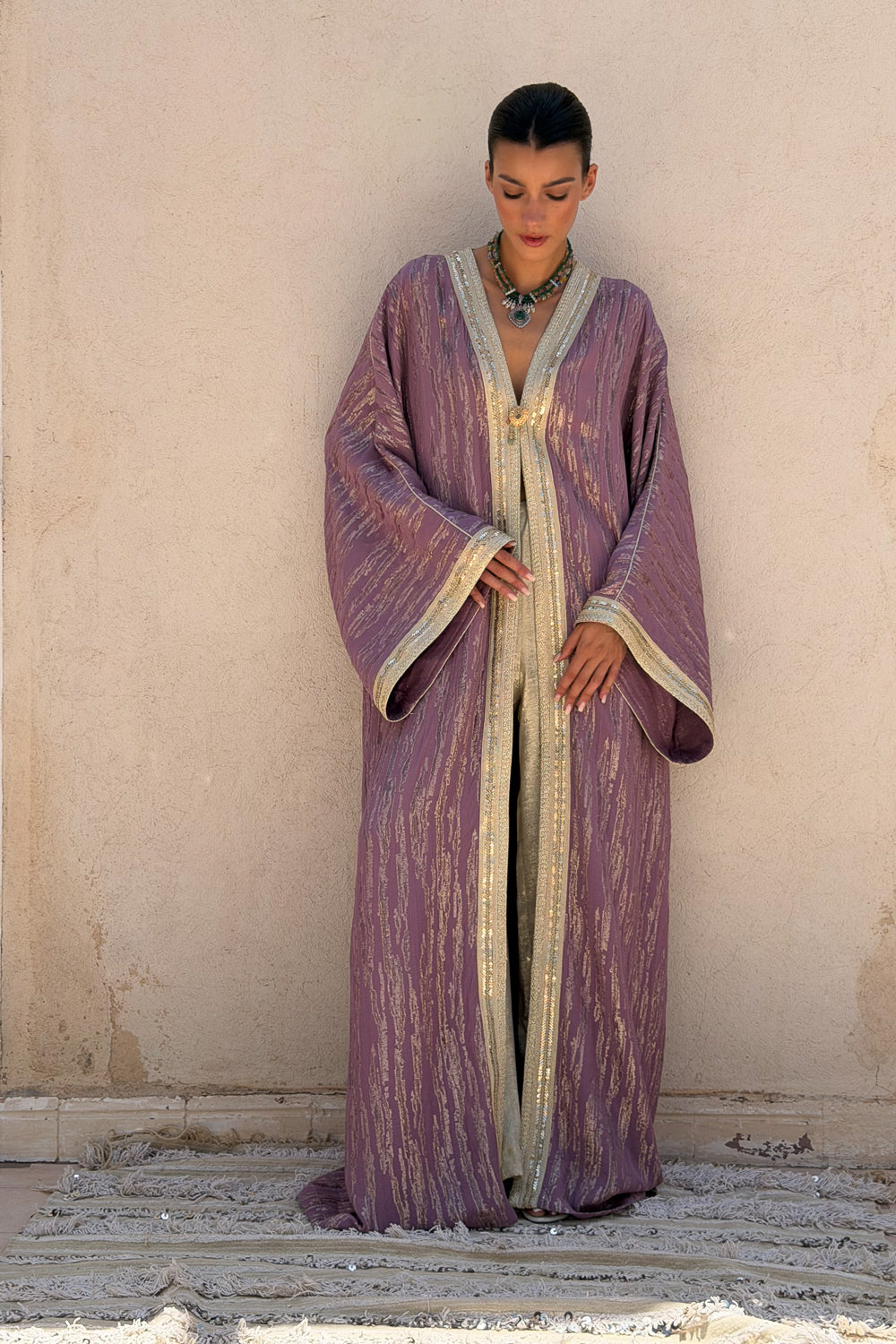 AKRI MATCHING SET KAFTAN