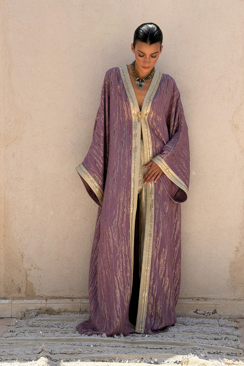 AKRI MATCHING SET KAFTAN