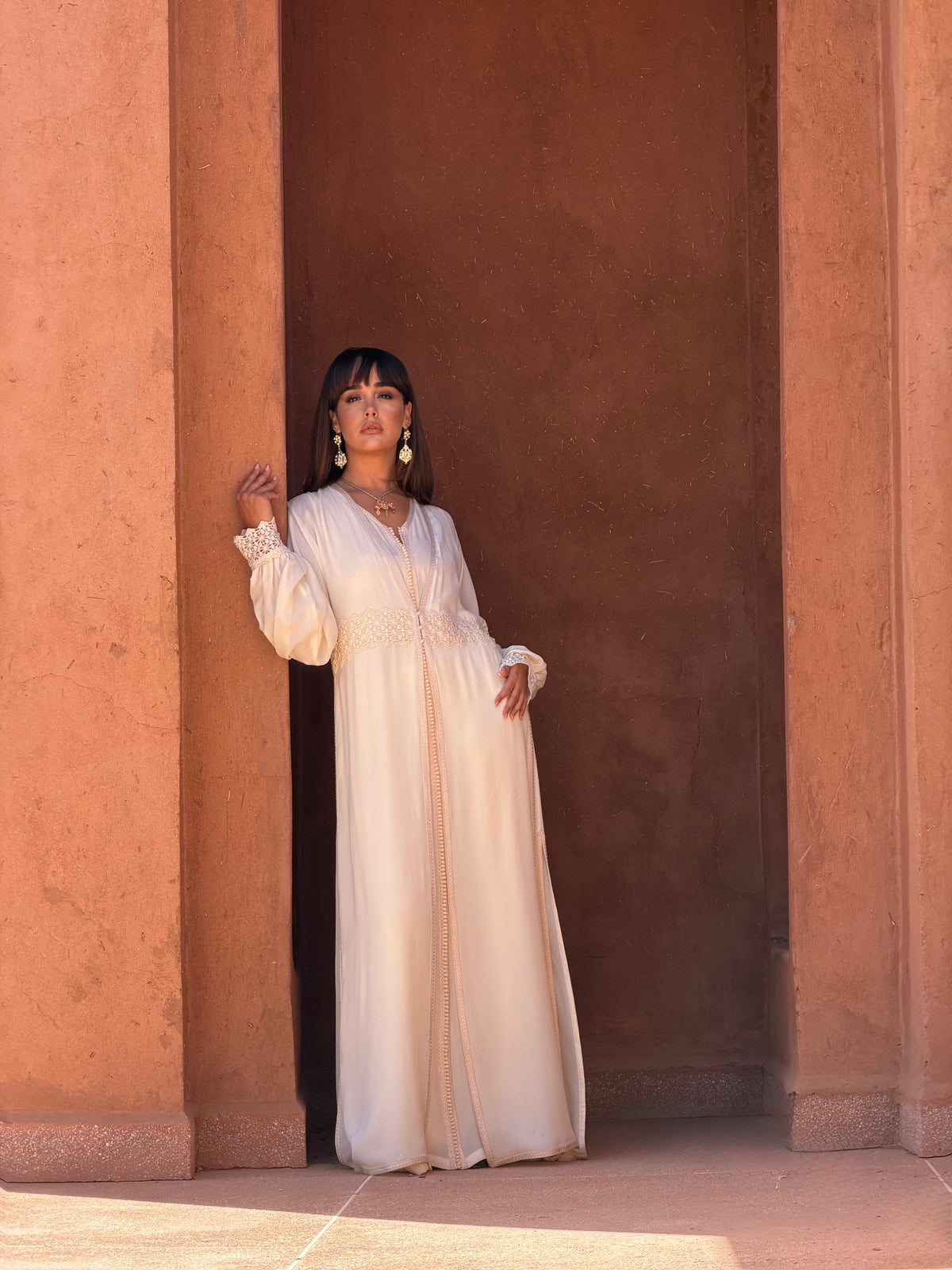 Samia Two-Piece Kaftan by Moroccan Touch