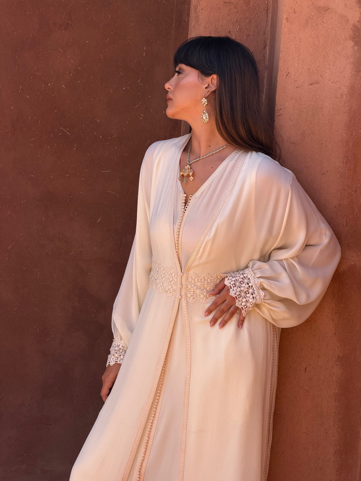 Samia Two-Piece Kaftan by Moroccan Touch