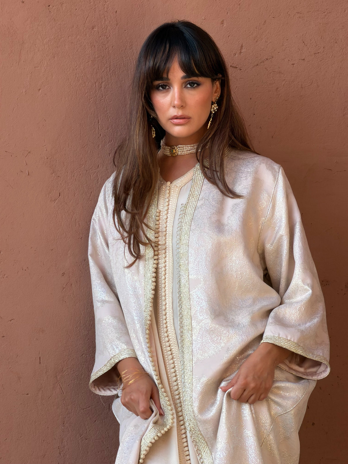 Sarra Two-Piece Kaftan by Moroccan Touch