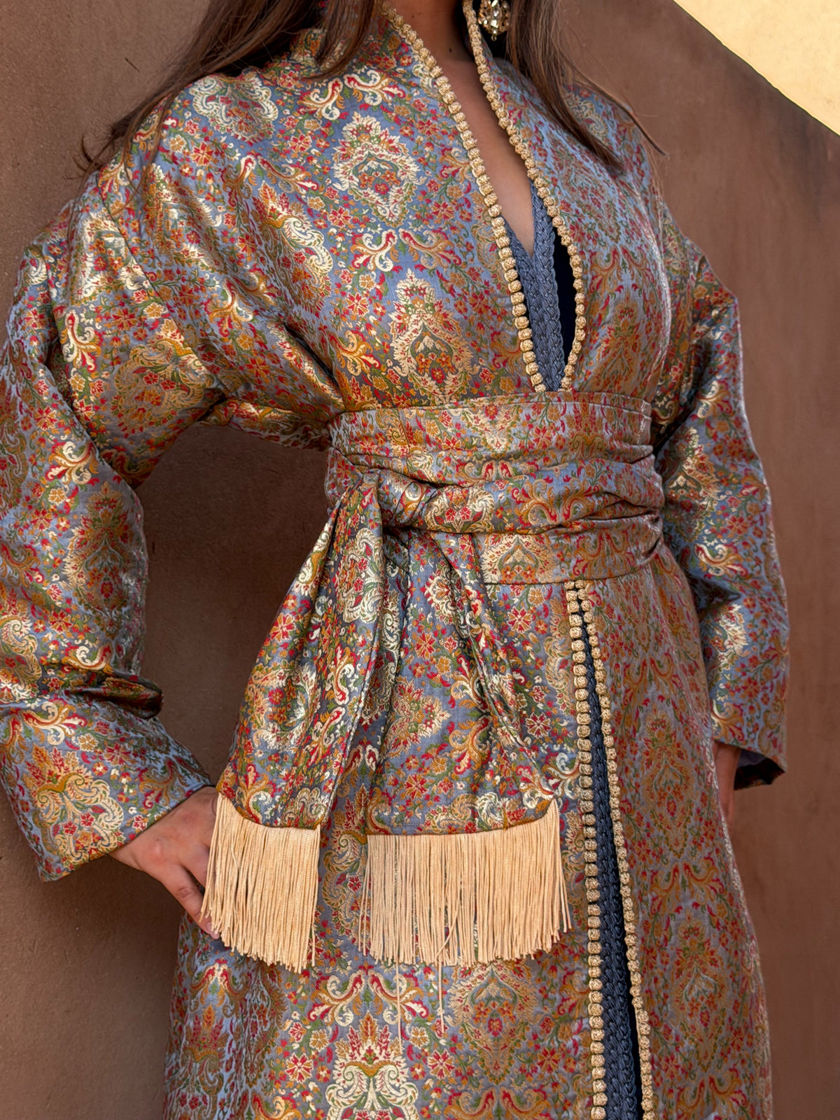 Siham Two-Piece Kaftan & Kimono by Moroccan Touch