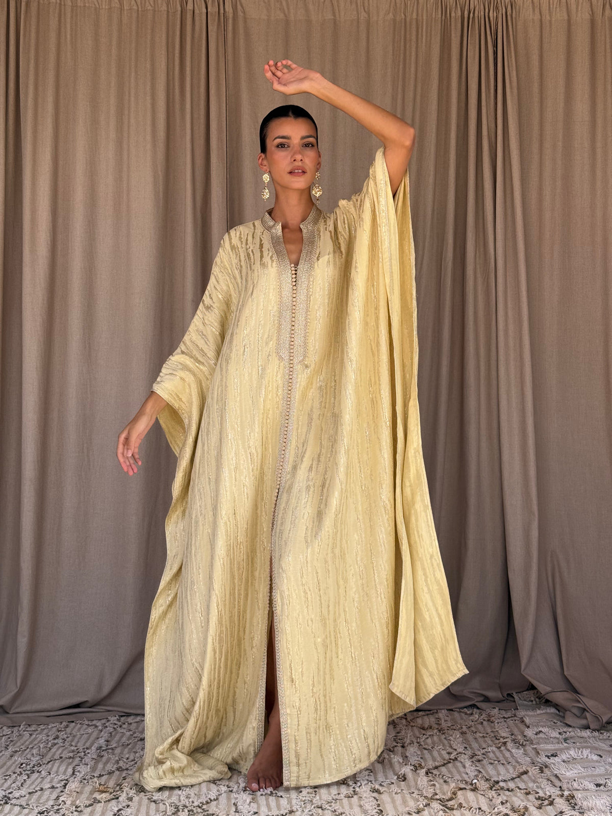 Souad Viscose Kaftan by Moroccan Touch