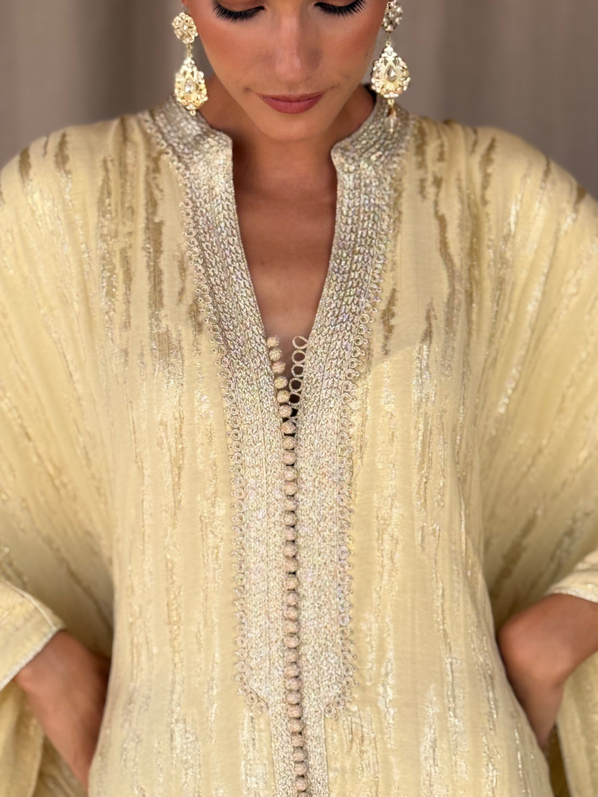 Souad Viscose Kaftan by Moroccan Touch
