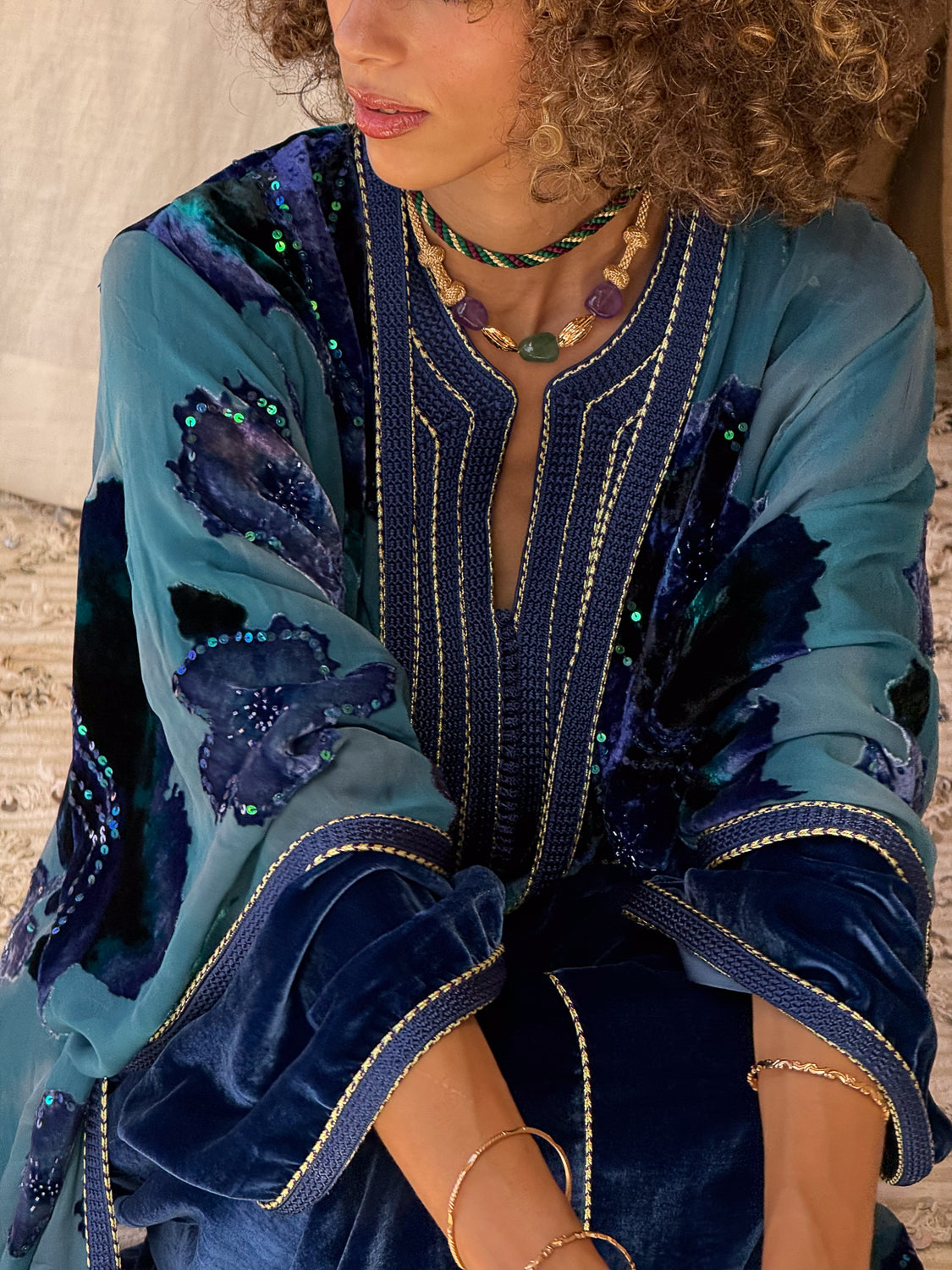 TAMUDA TWO-PIECE KAFTAN - 2