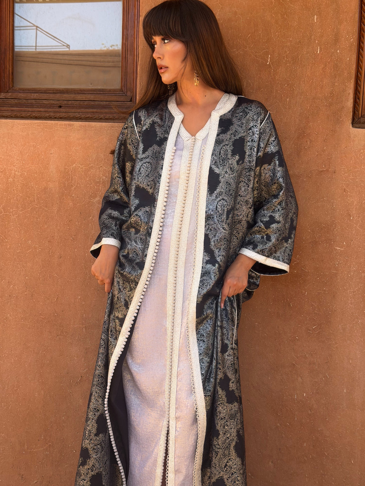 Tasnim Two-Piece Kaftan by Moroccan Touch