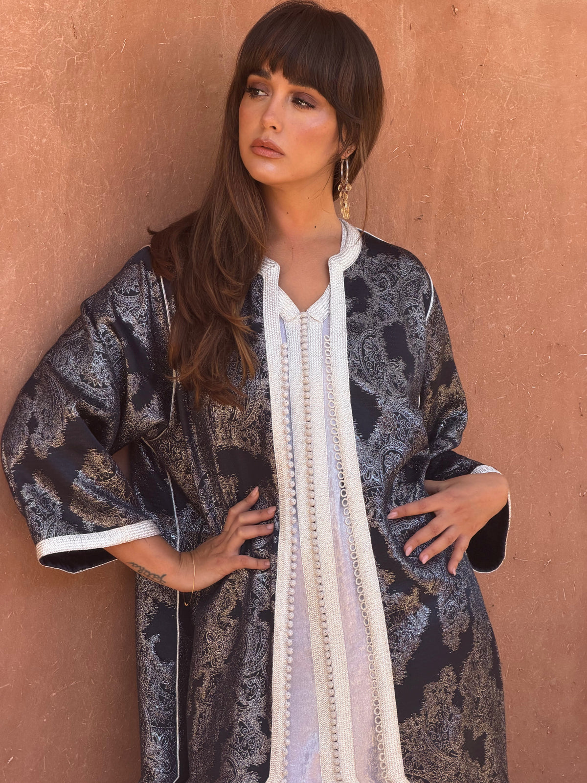 Tasnim Two-Piece Kaftan by Moroccan Touch
