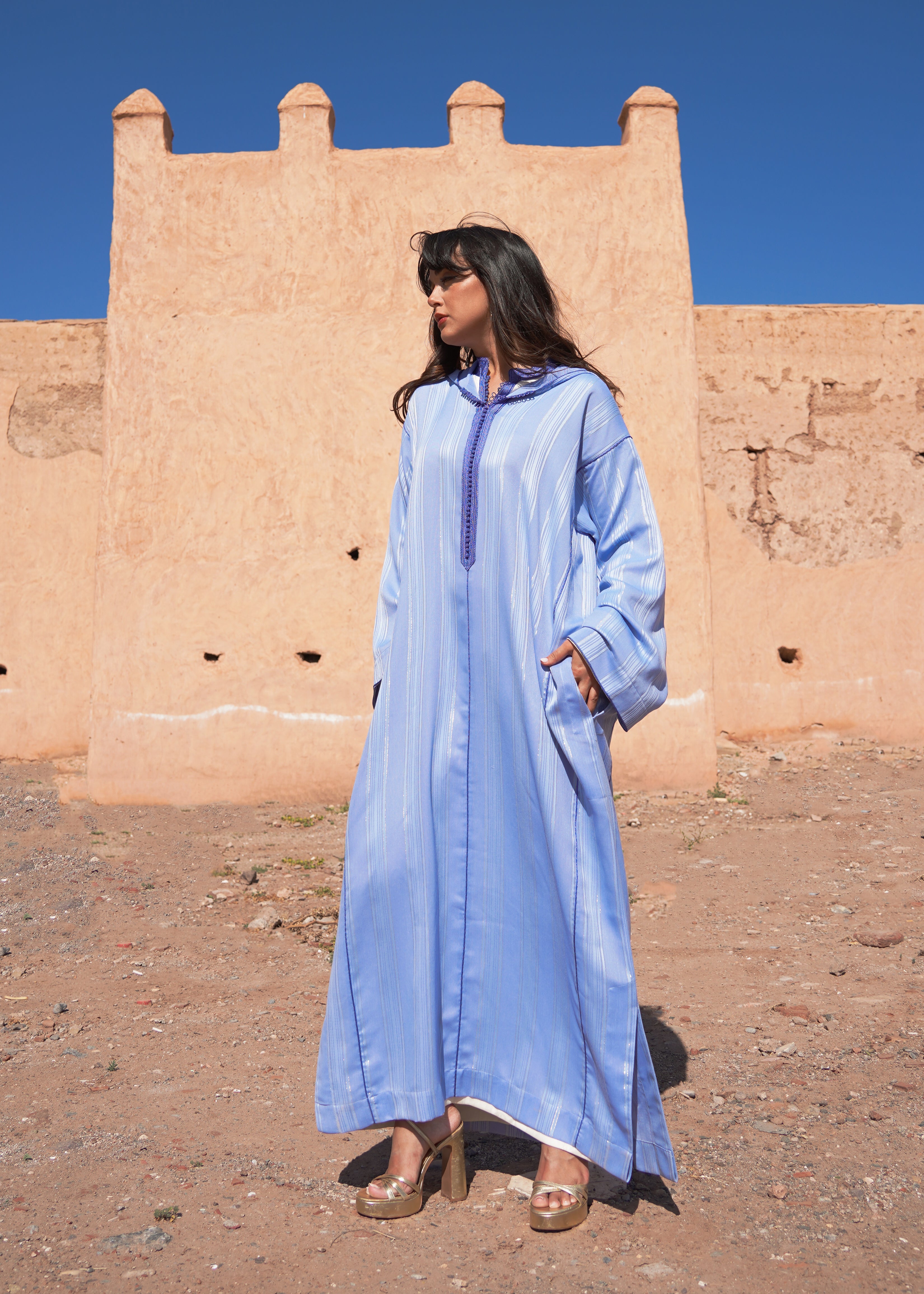 HOSNI 2-PIECE DJELLABA