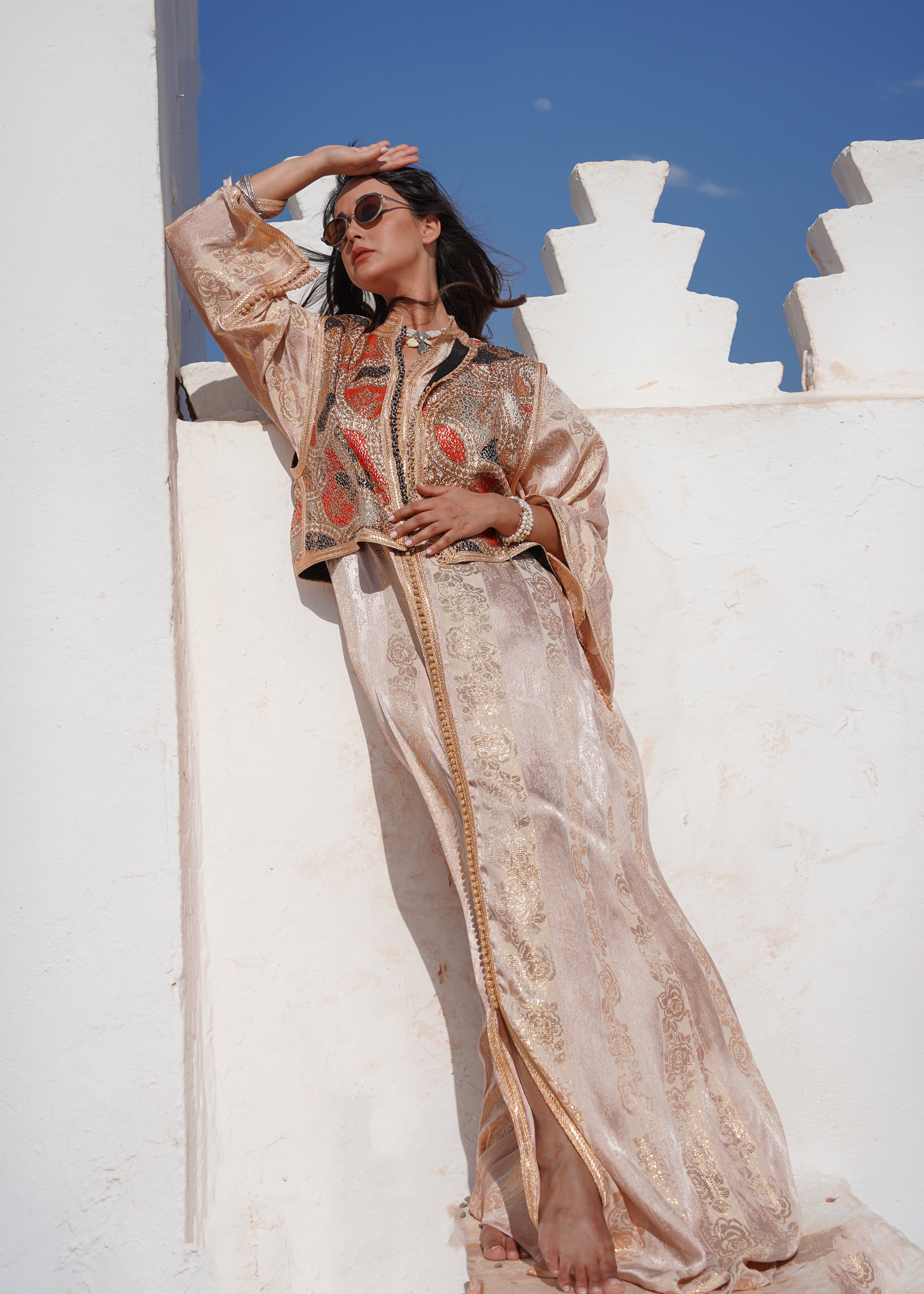 SARAH 2-PIECE KAFTAN