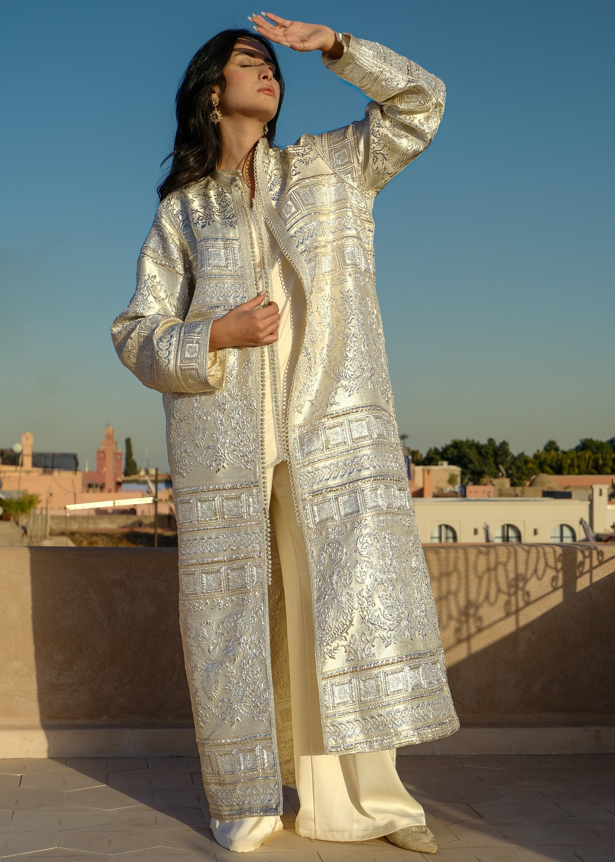 FAIZA 3-PIECE KAFTAN