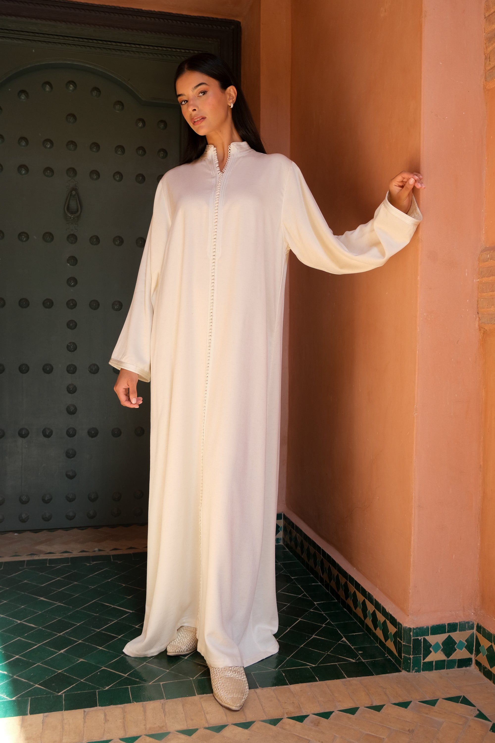 Samira timeless moroccan caftan kmiss