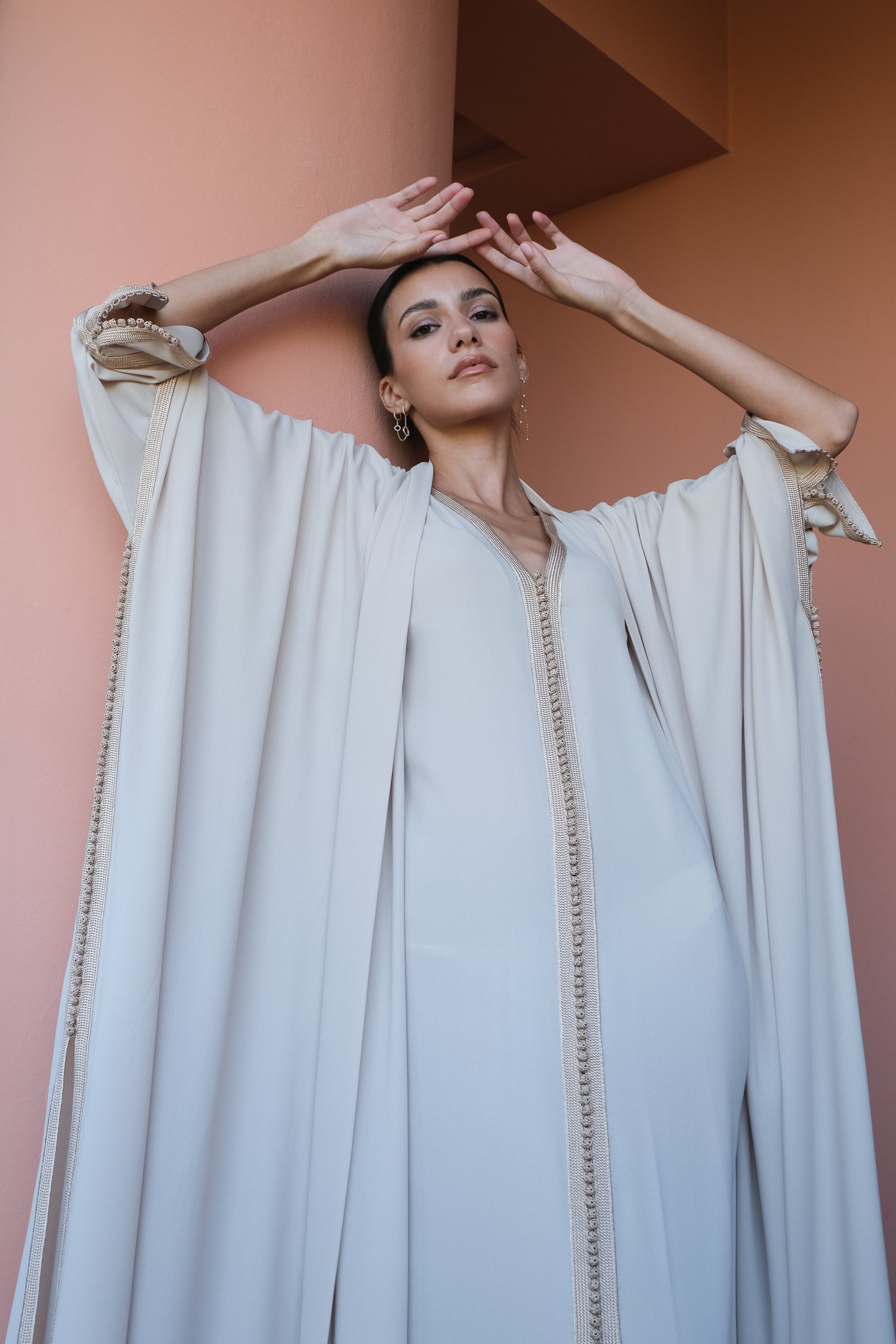 YARA Kimono Layered Two-Piece Kaftan