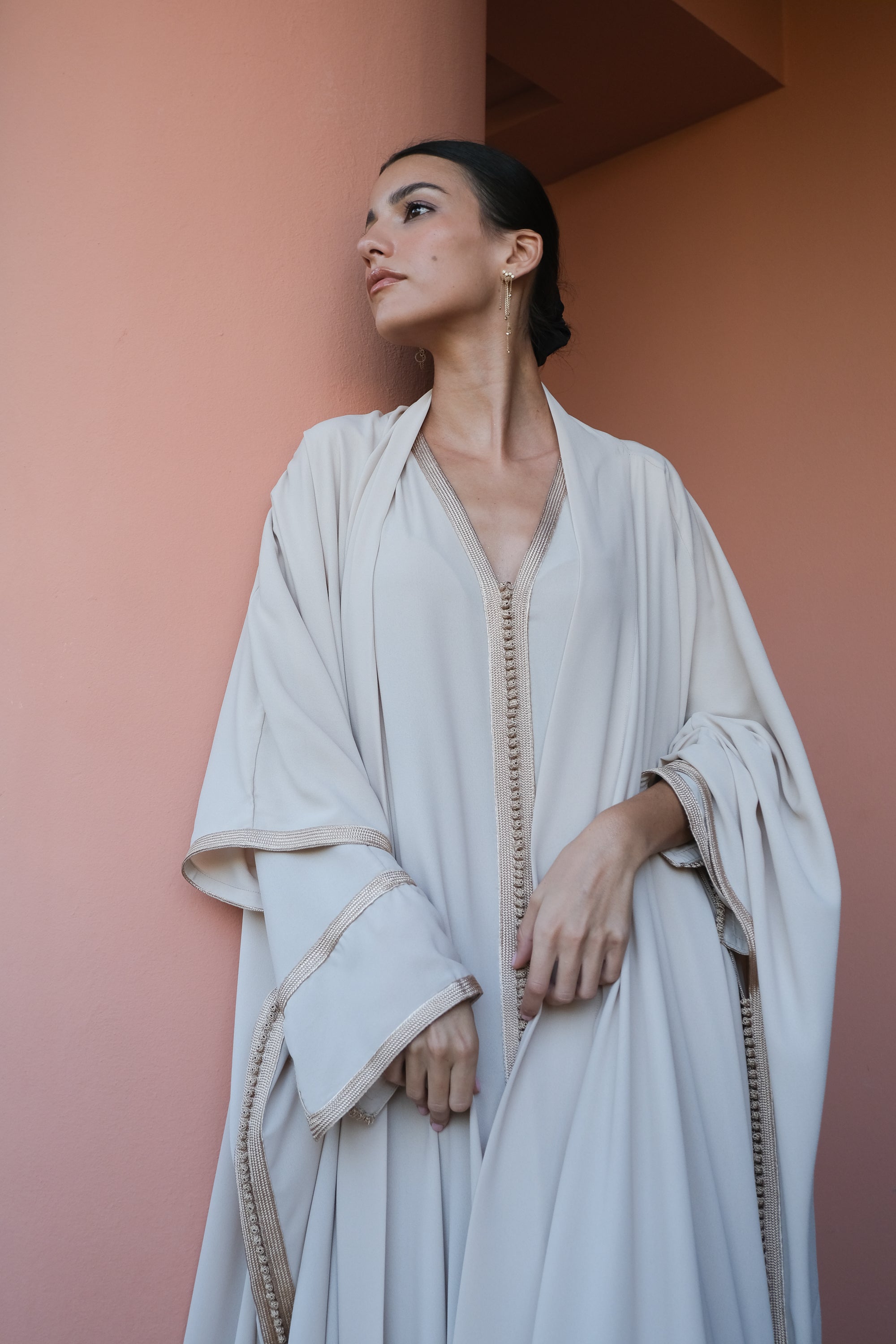 YARA Kimono Layered Two-Piece Kaftan