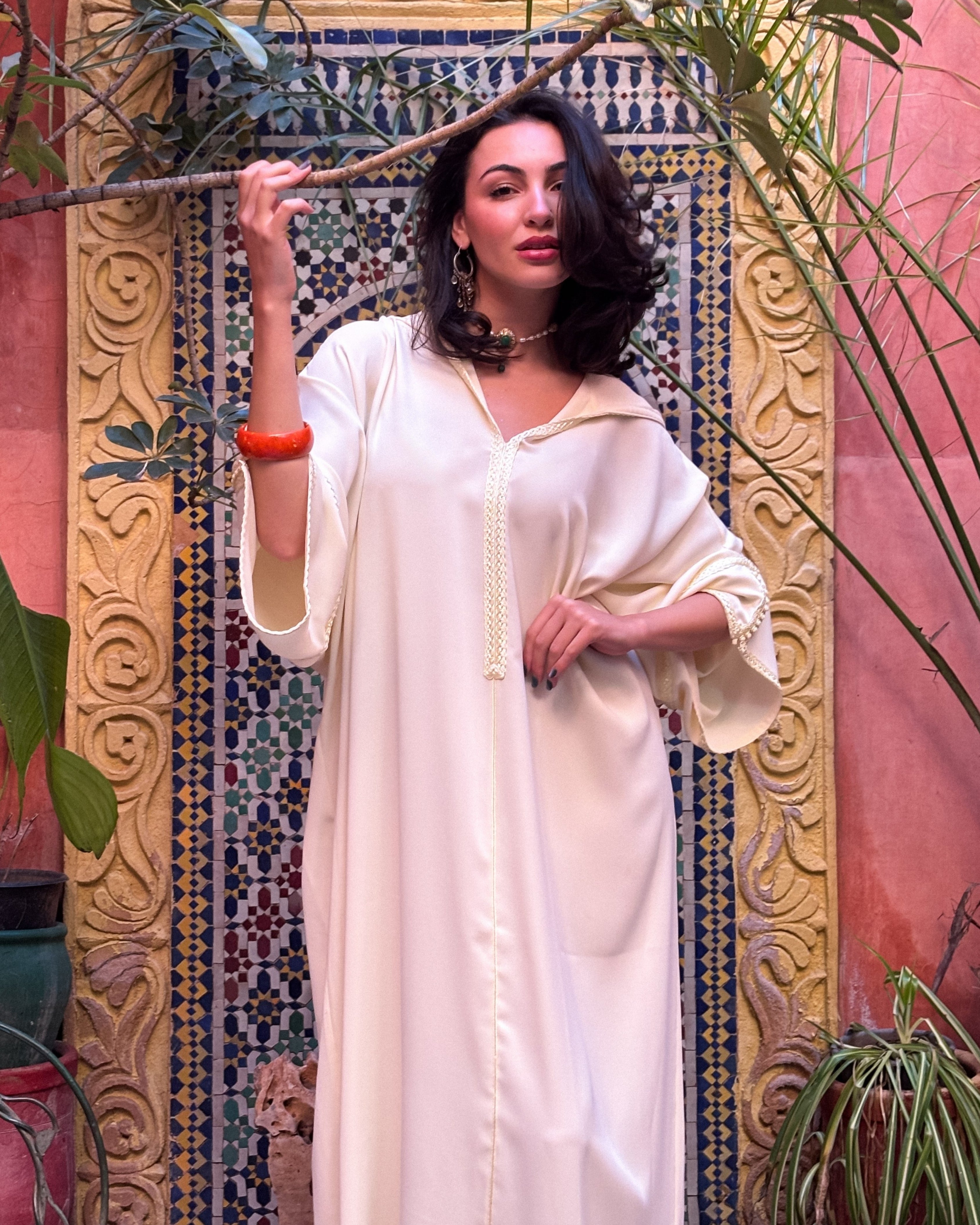 FARIDA CREPE DJELLABA
