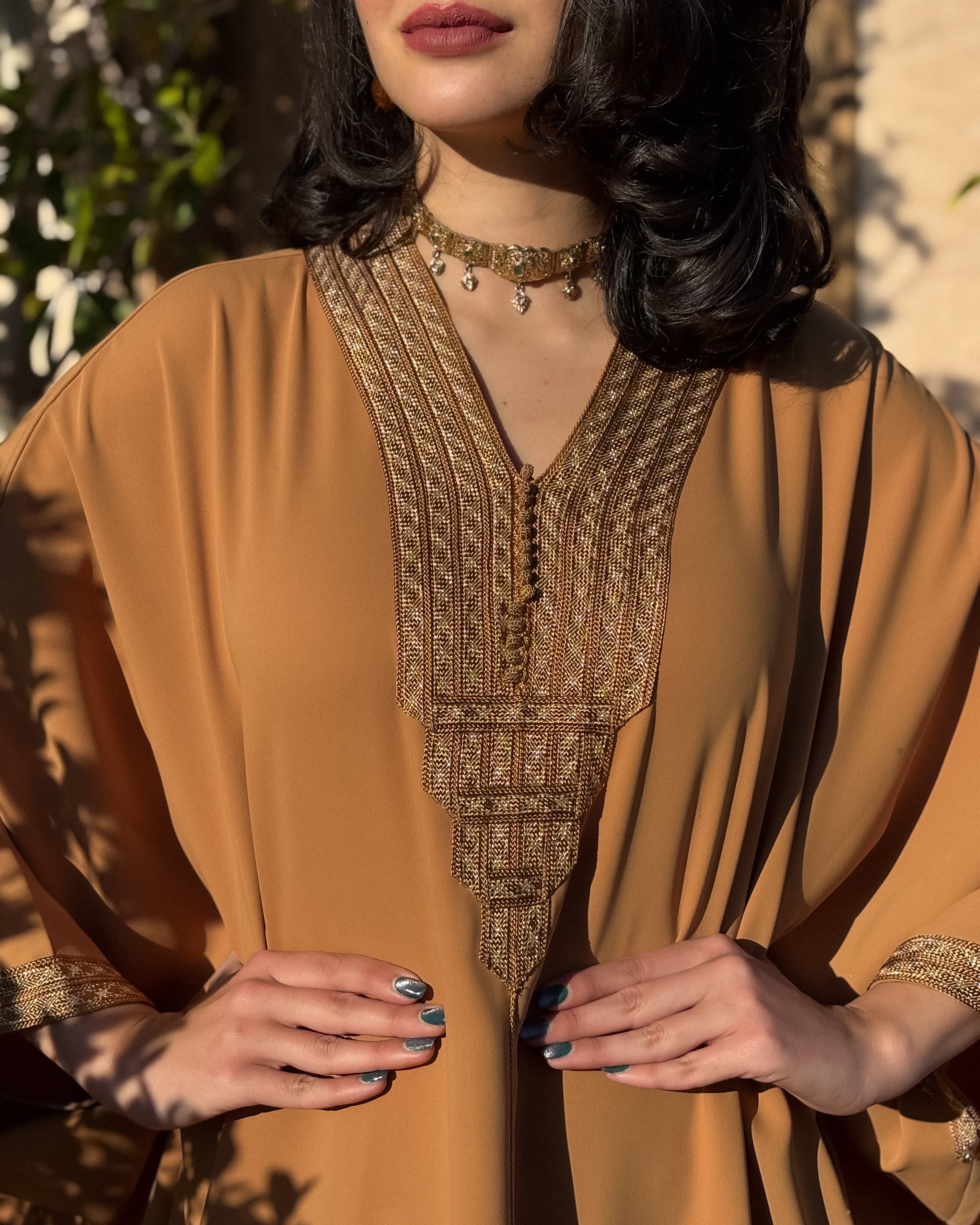 AYLANA OVERSIZED CREPE KAFTAN