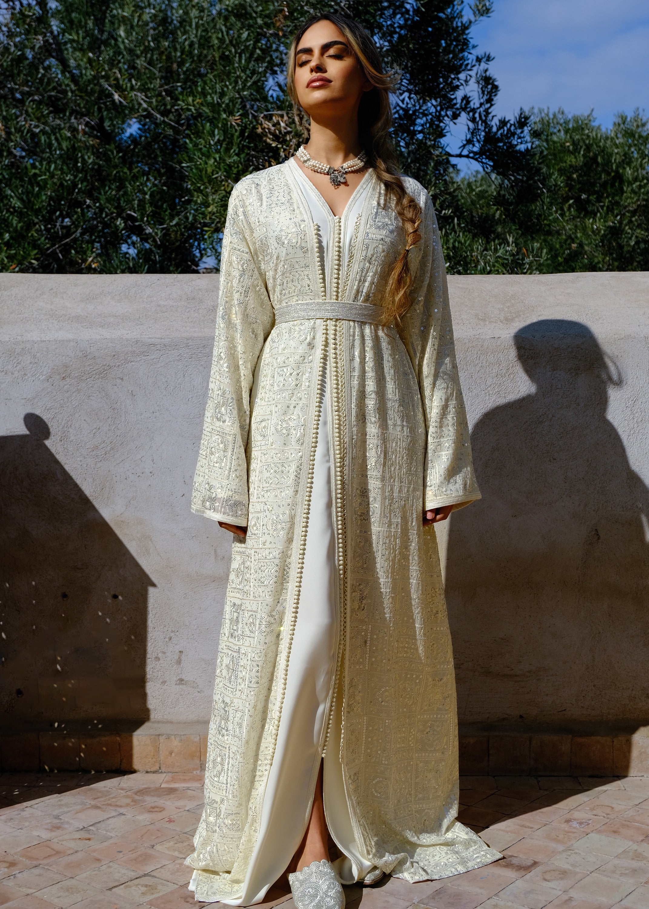 ZAHIA 2-PIECE KAFTAN