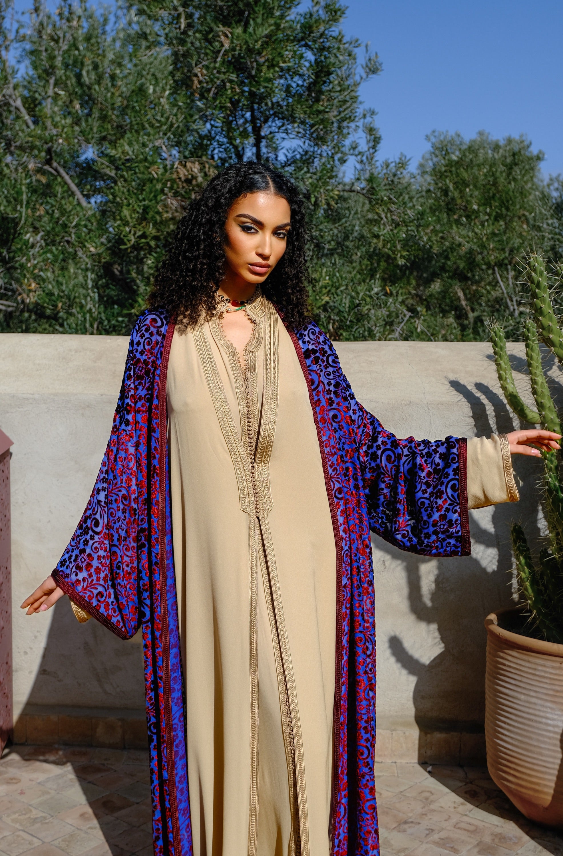 NADIA 3-PIECE KAFTAN