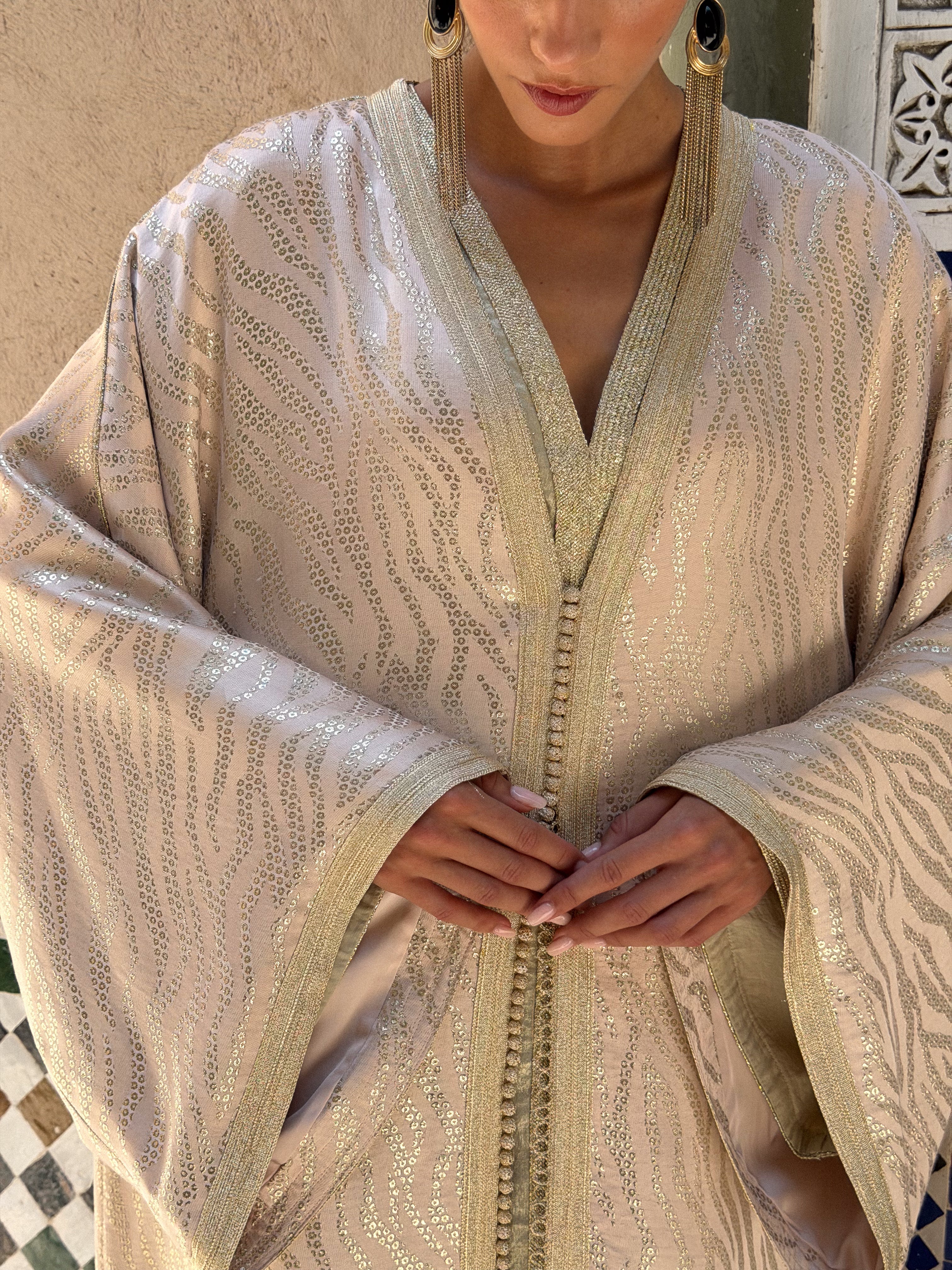 BADRIA TWO-PIECE KAFTAN