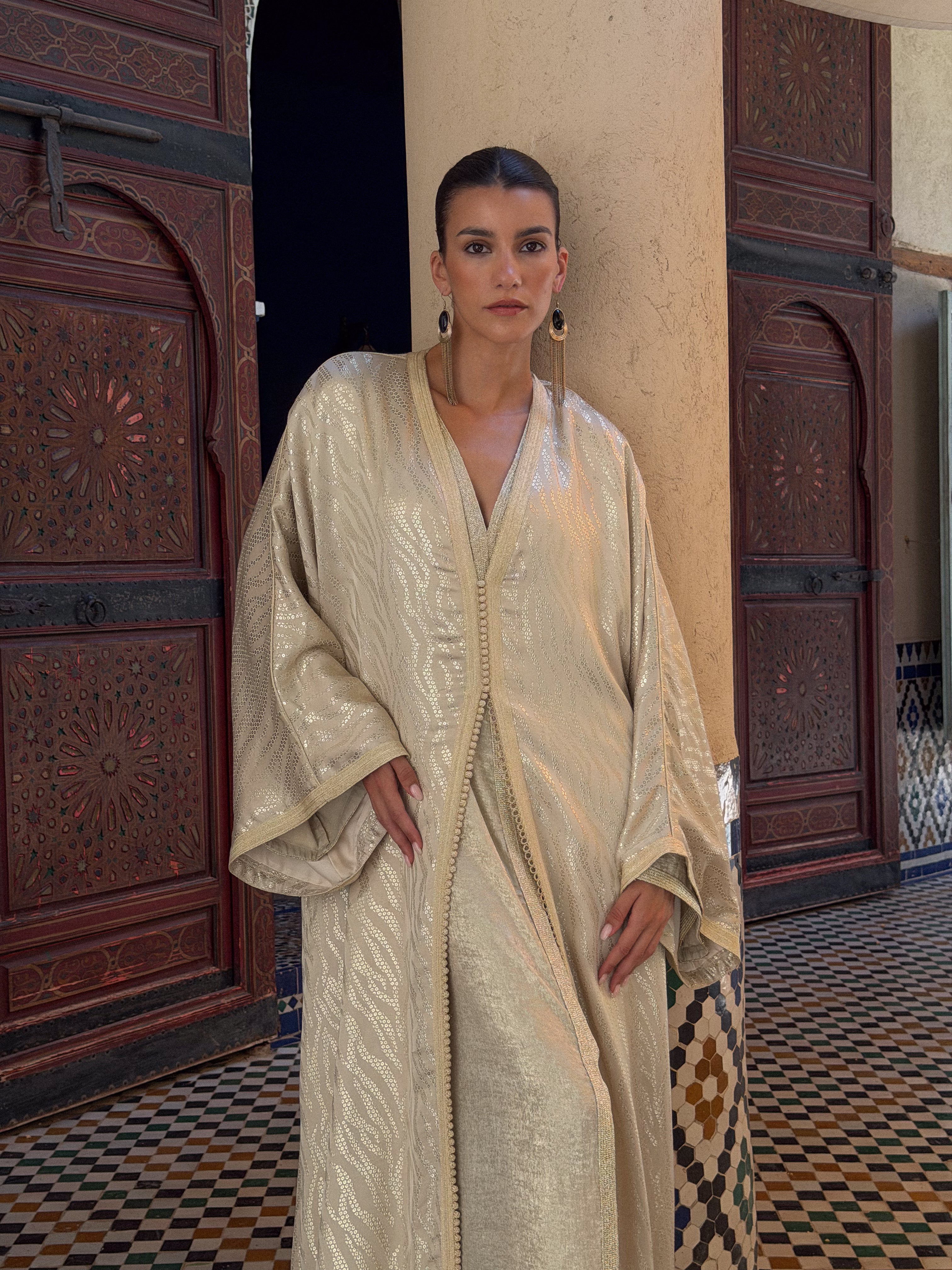 SOUHILA TWO-PIECE KAFTAN