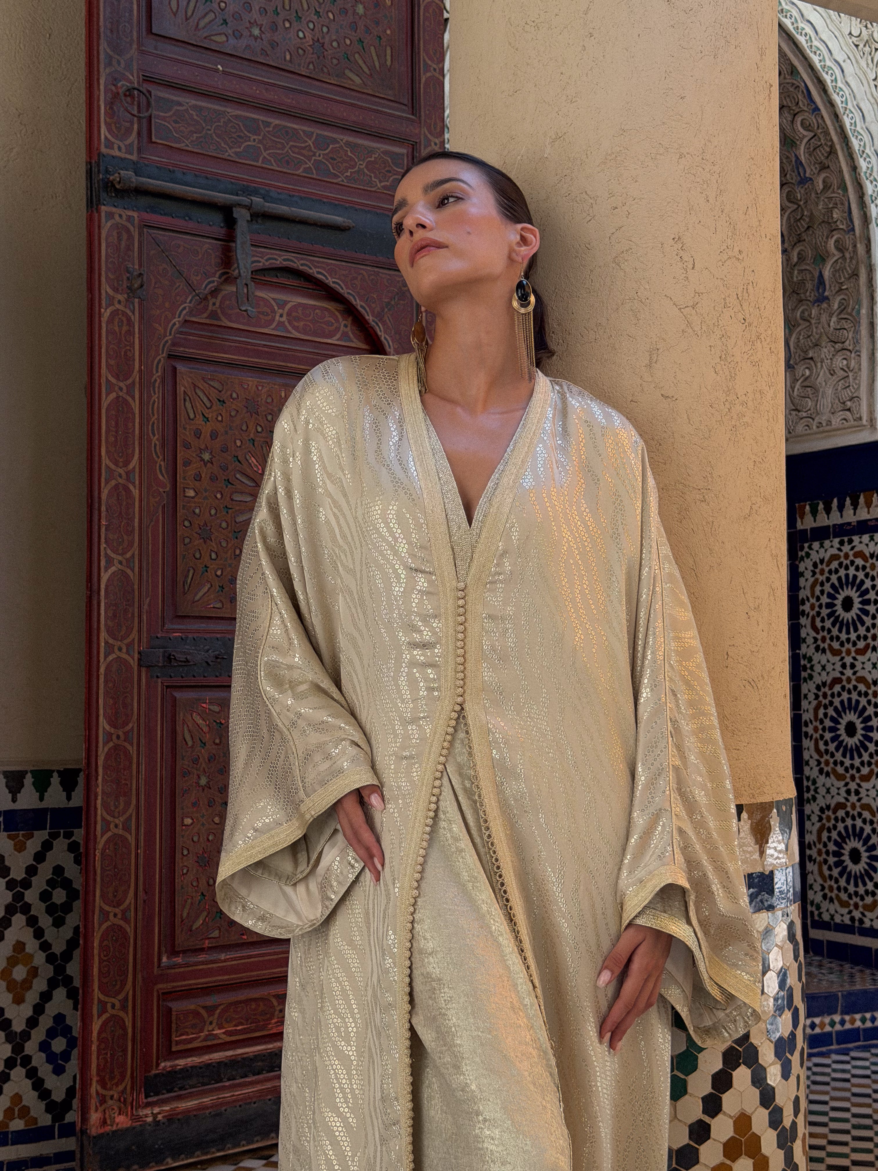 SOUHILA TWO-PIECE KAFTAN