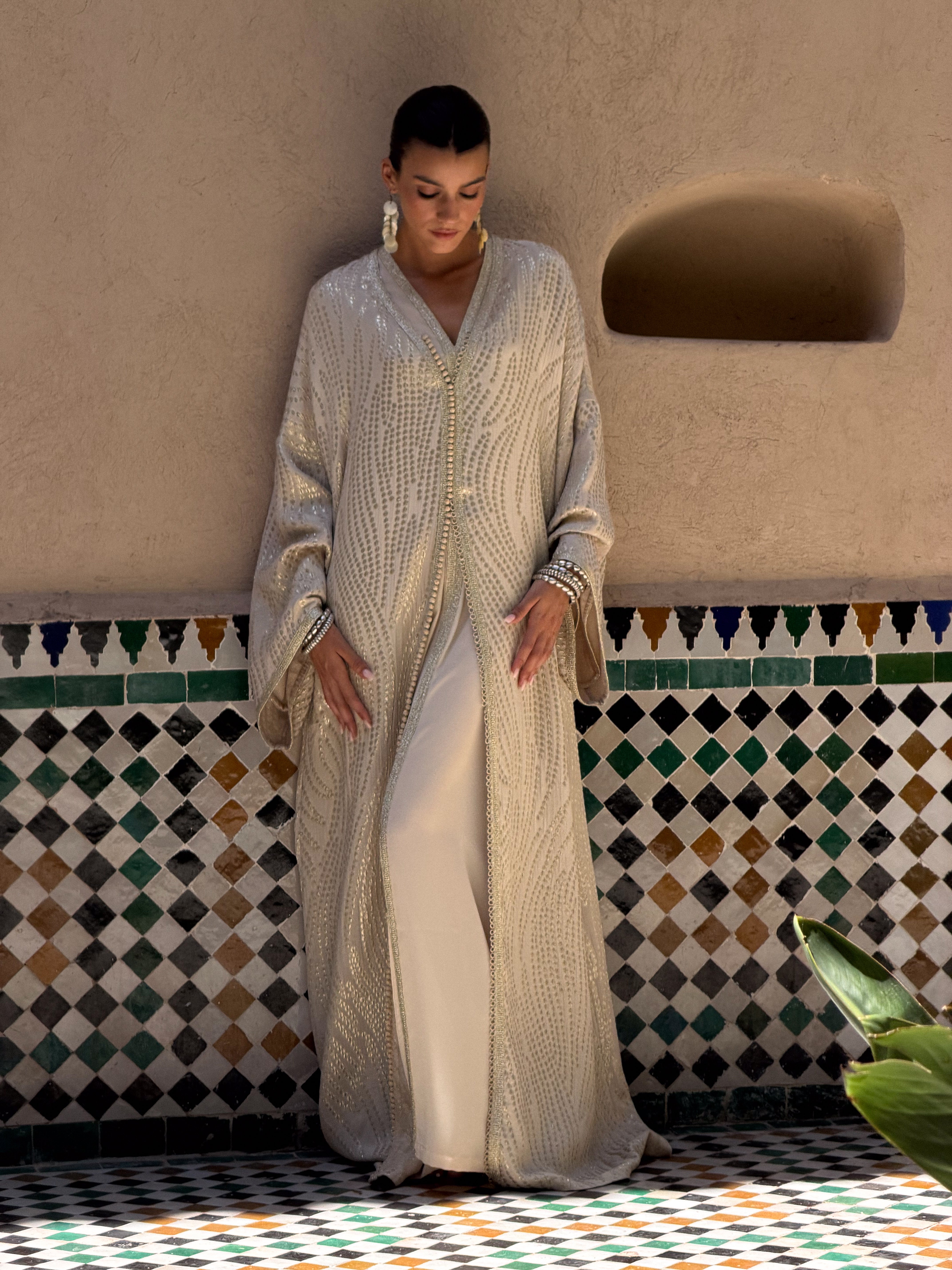 LEHNA TWO-PIECE KAFTAN