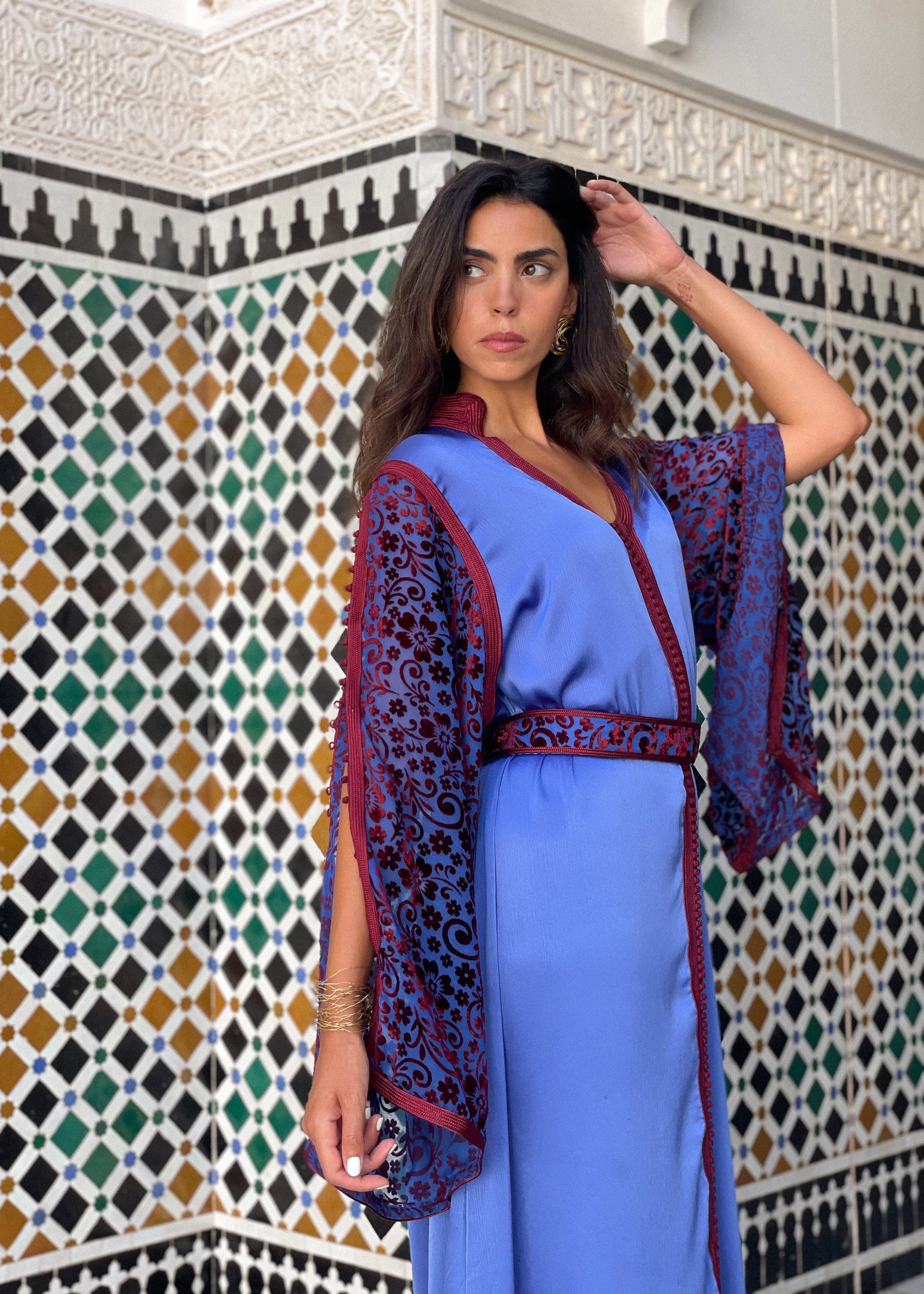 LAISSA SILK KAFTAN