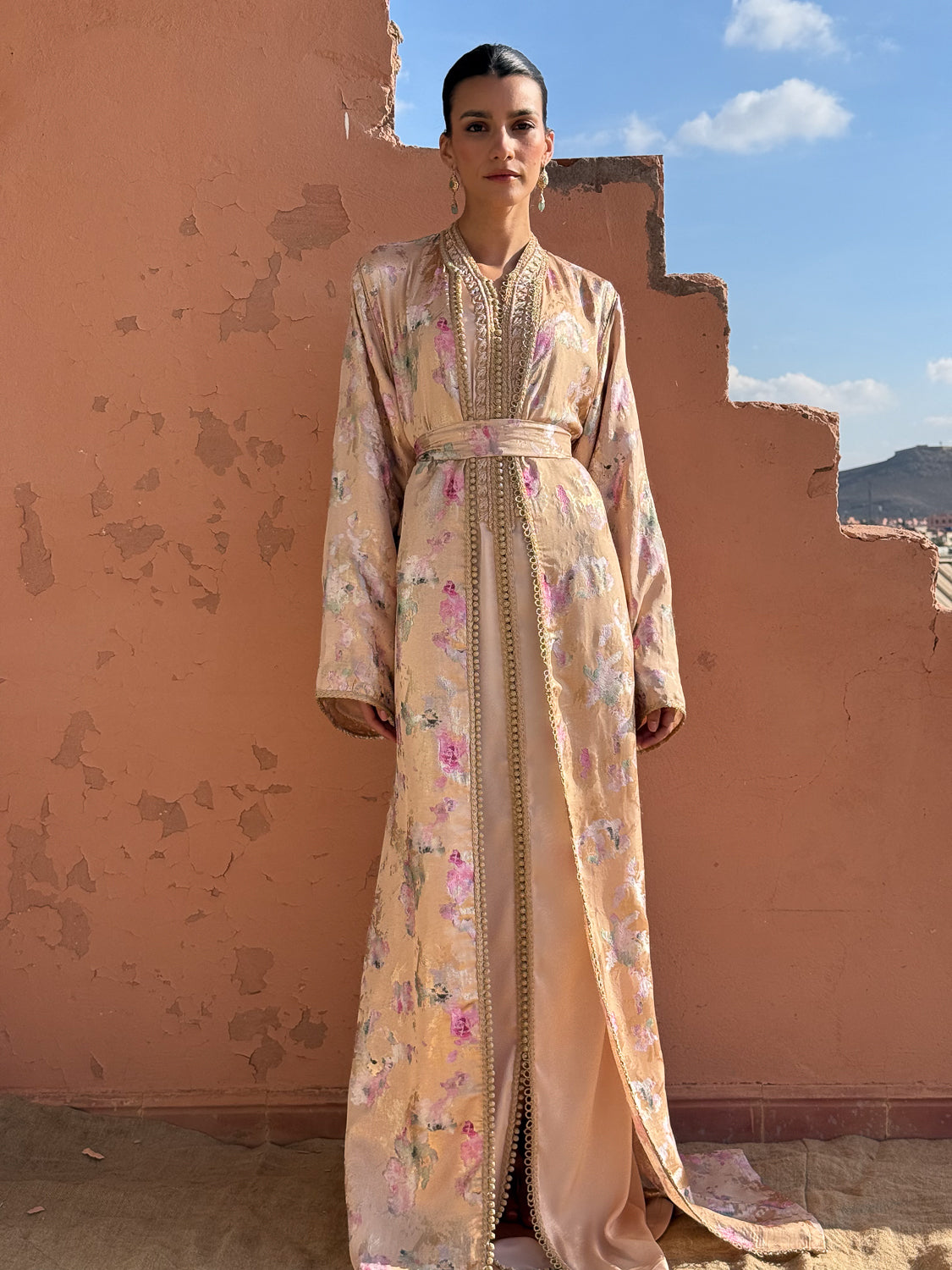 NOURA TWO-PIECE KAFTAN
